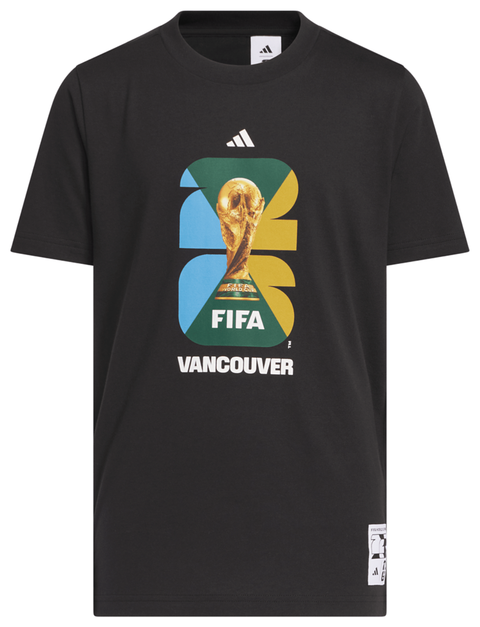 adidas FIFA World Cup 26 Host City Vancouver Bc Tee Image 1 of 4. Tap to open photo gallery.