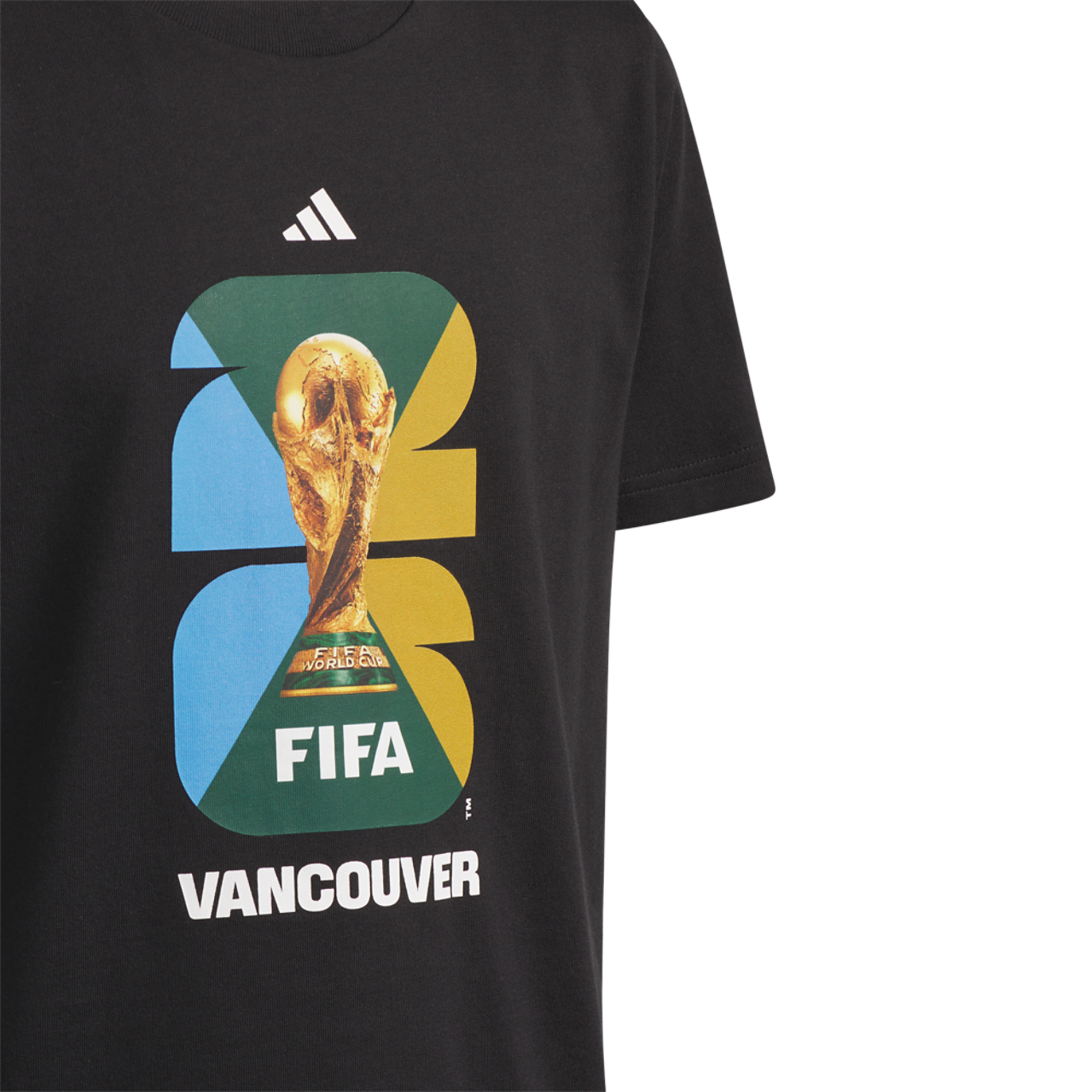 adidas FIFA World Cup 26 Host City Vancouver Bc Tee Image 3 of 4. Tap to open photo gallery.