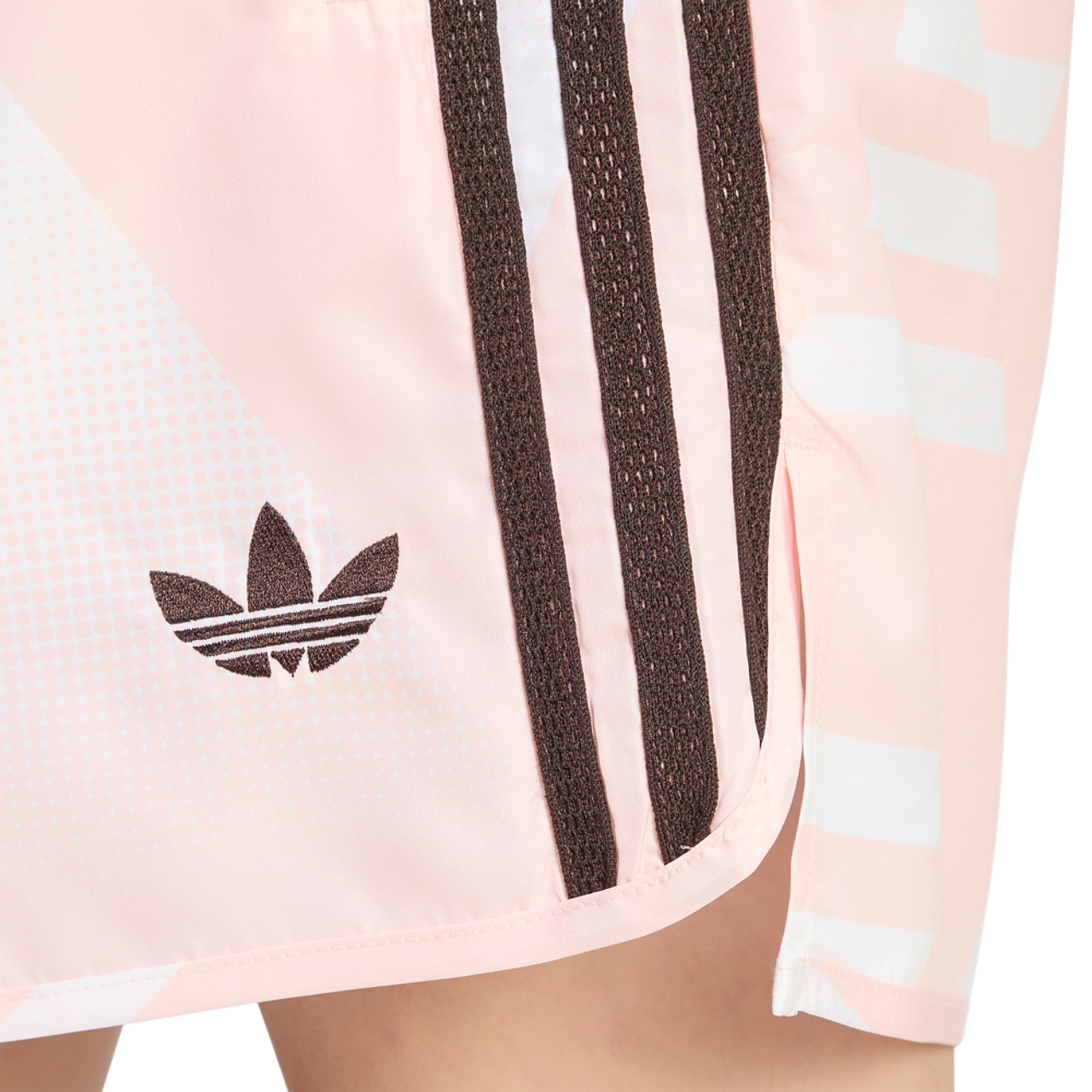 adidas Originals Bruised Banana All Overprint 9" Shorts Image 3 of 6. Tap to open photo gallery.