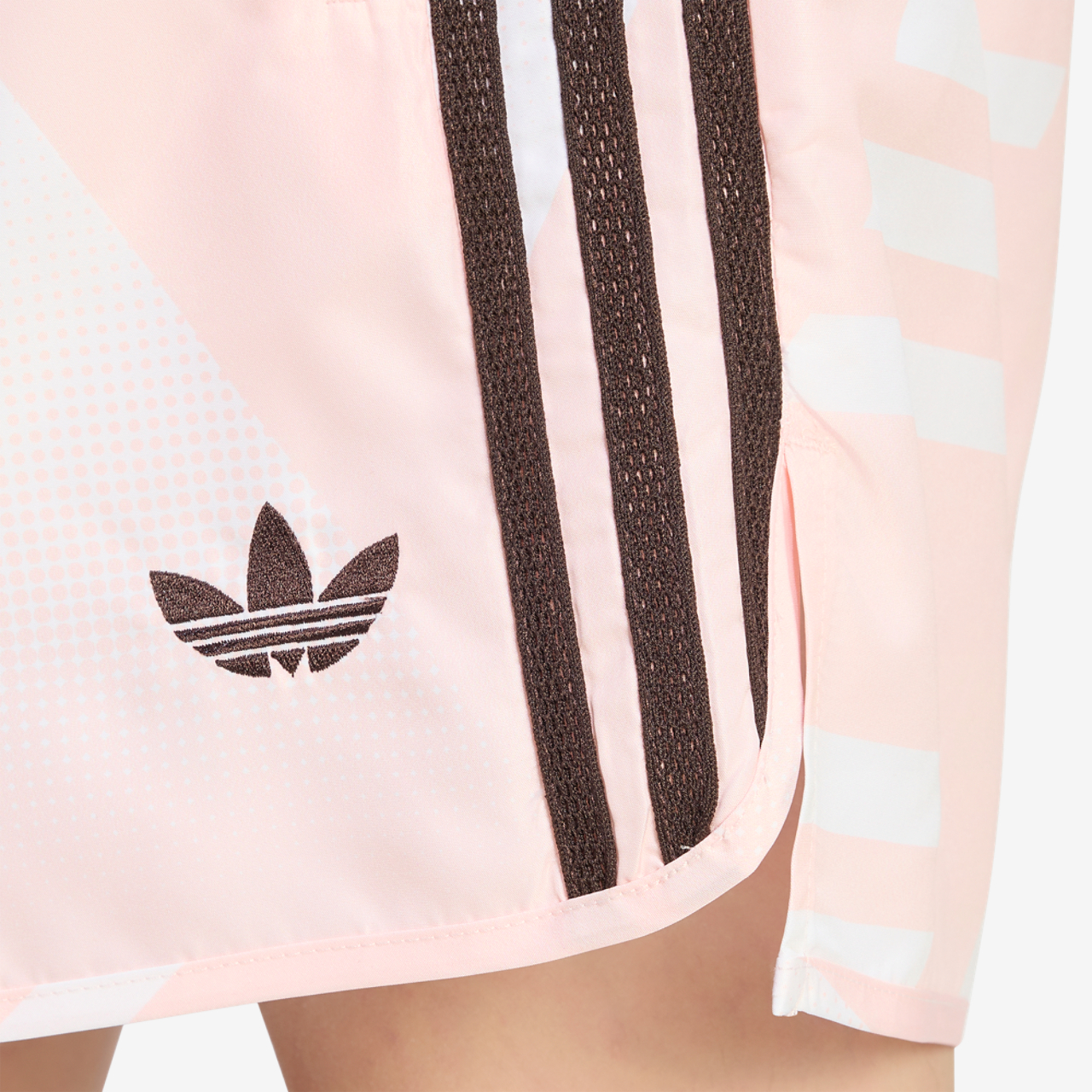 adidas Originals Bruised Banana All Overprint 9" Shorts Image 3 of 6. Tap to open photo gallery.
