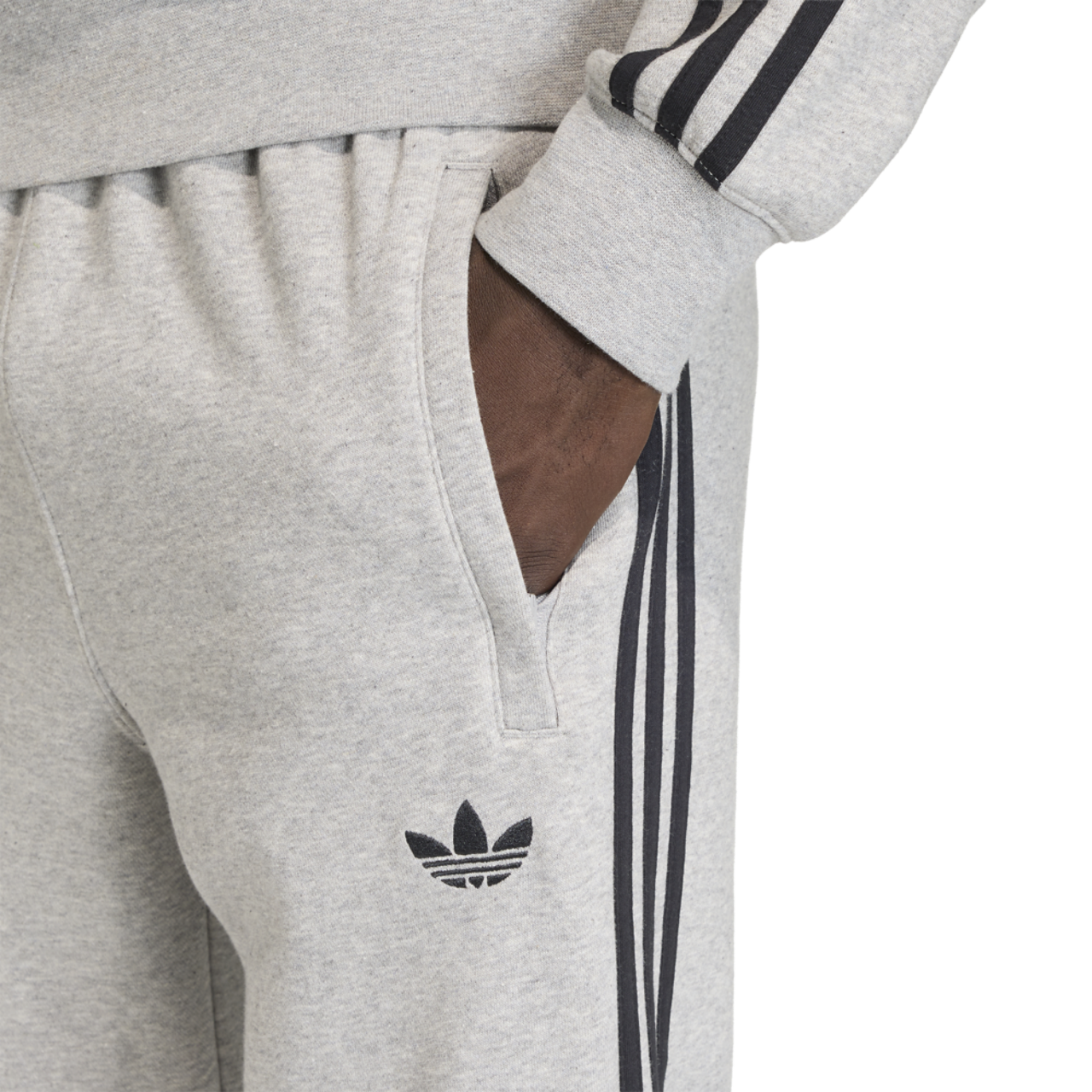 adidas Originals adicolor 3-Stripes Sweat Pants Image 5 of 6. Tap to open photo gallery.
