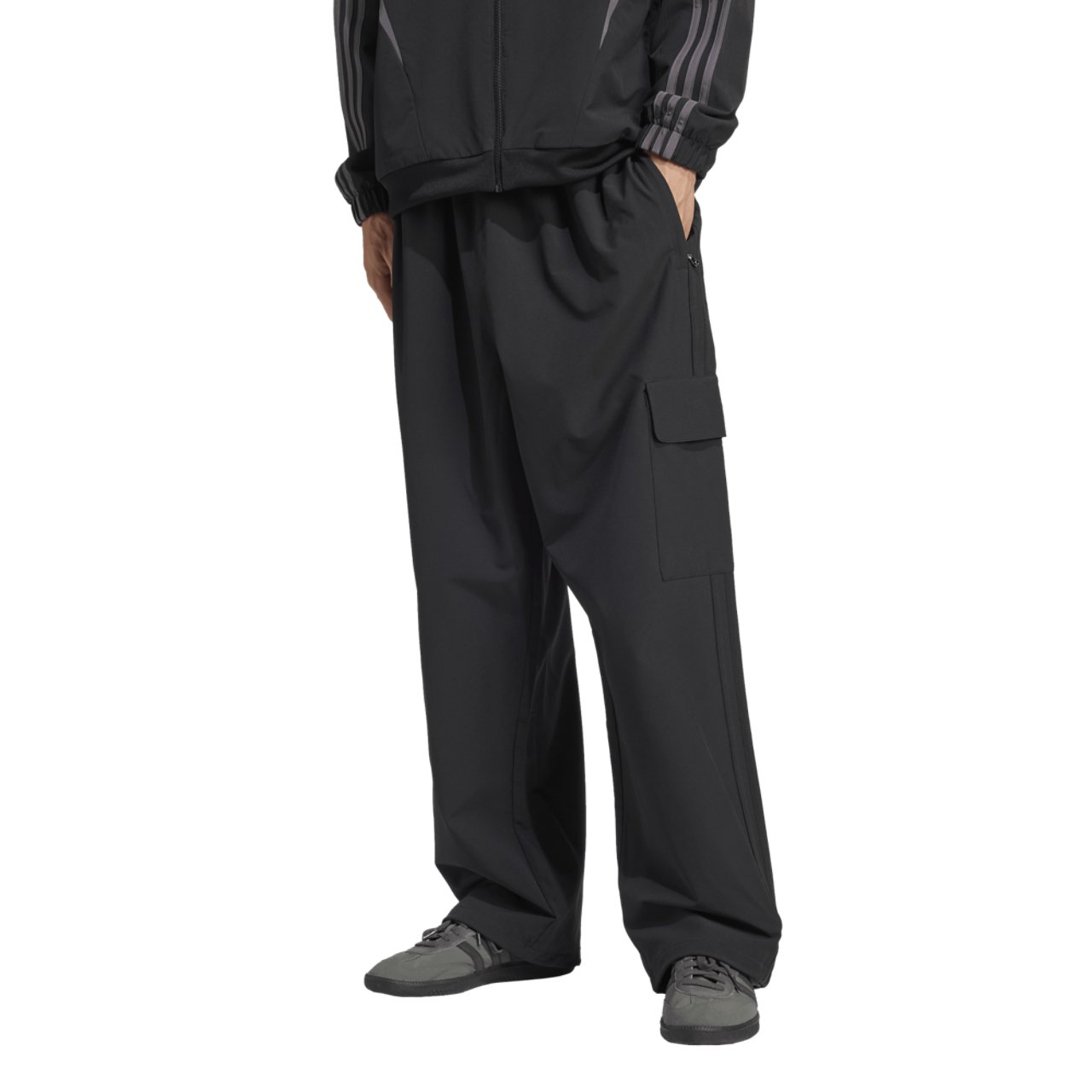 adidas Woven Drill Pants Image 1 of 5. Tap to open photo gallery.