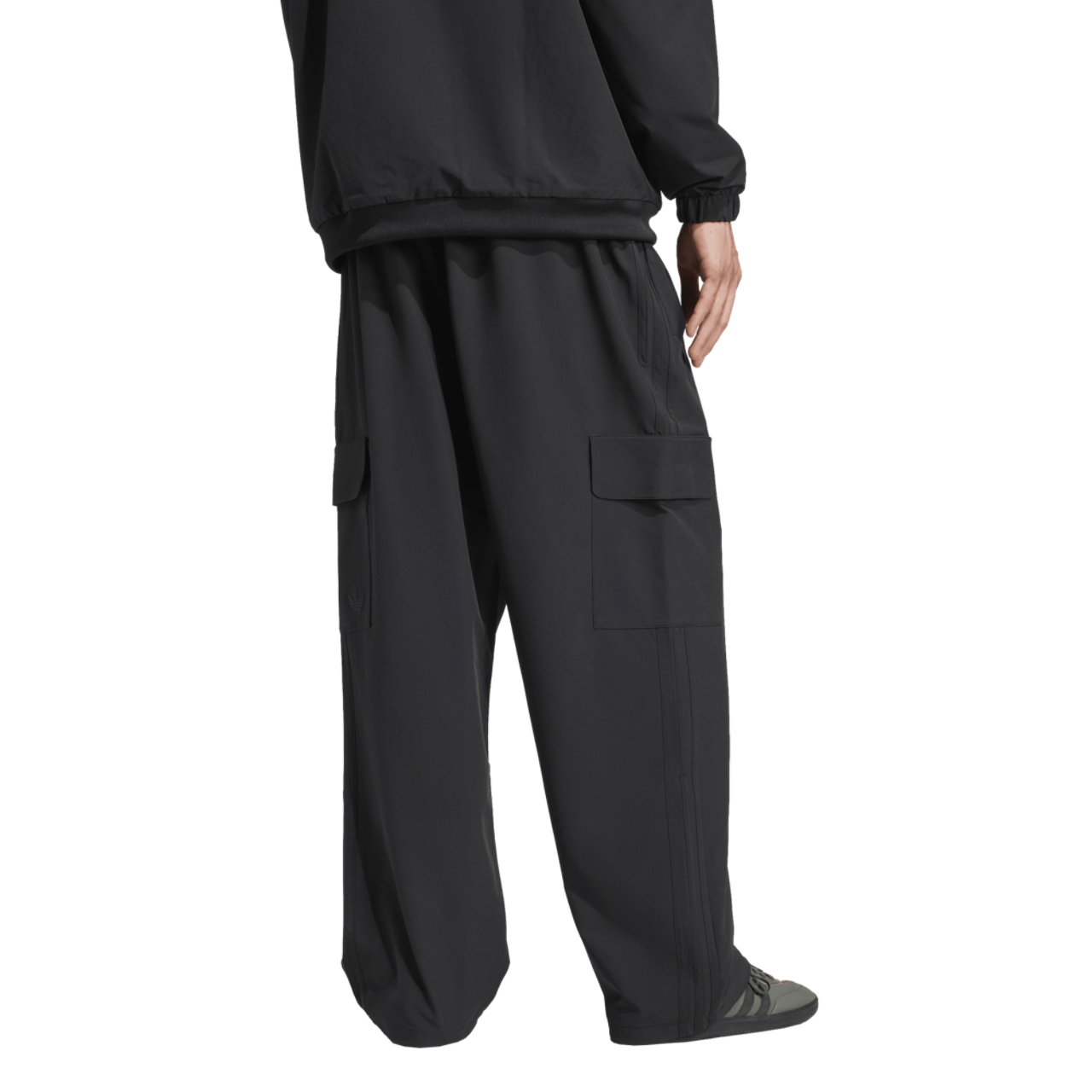 adidas Woven Drill Pants Image 2 of 5. Tap to open photo gallery.