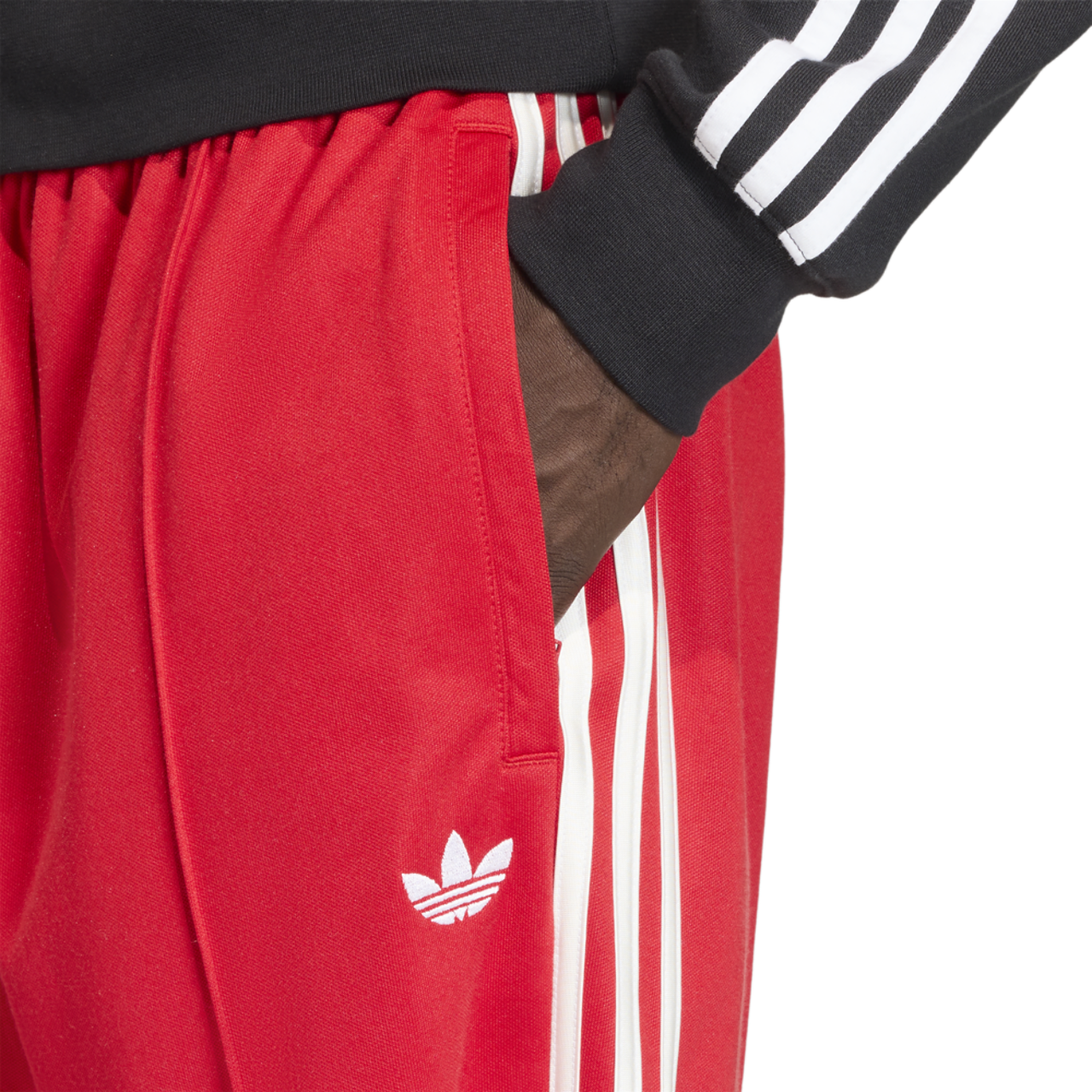 adidas Baggy Track Pants Image 5 of 6. Tap to open photo gallery.