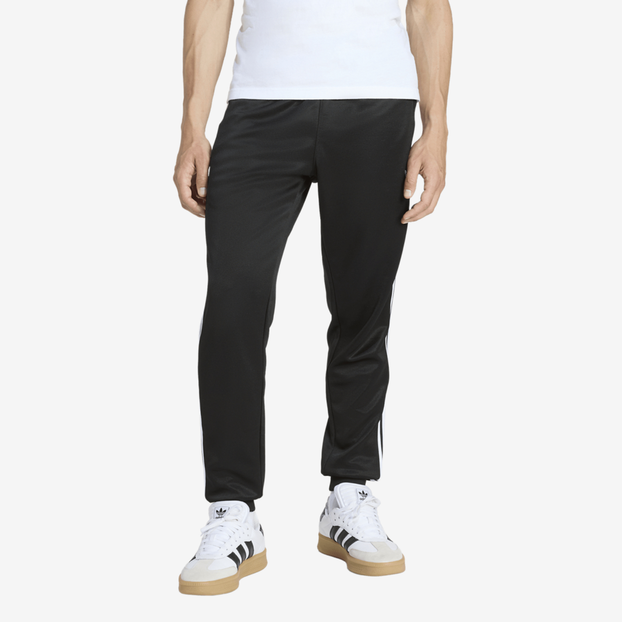 adidas Originals Superstar Track Pants Image 1 of 6. Tap to open photo gallery.