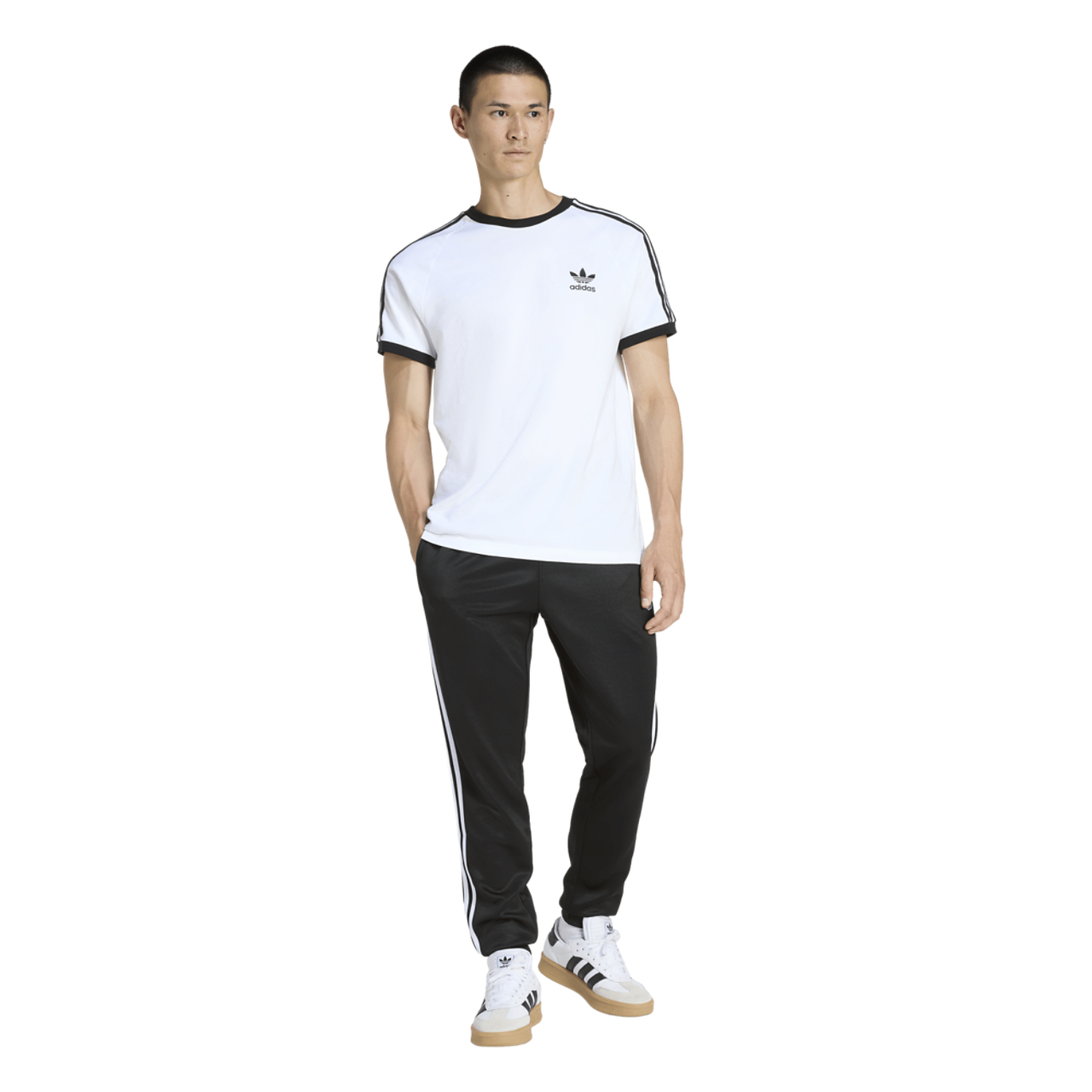 adidas Originals Superstar Track Pants Image 3 of 6. Tap to open photo gallery.