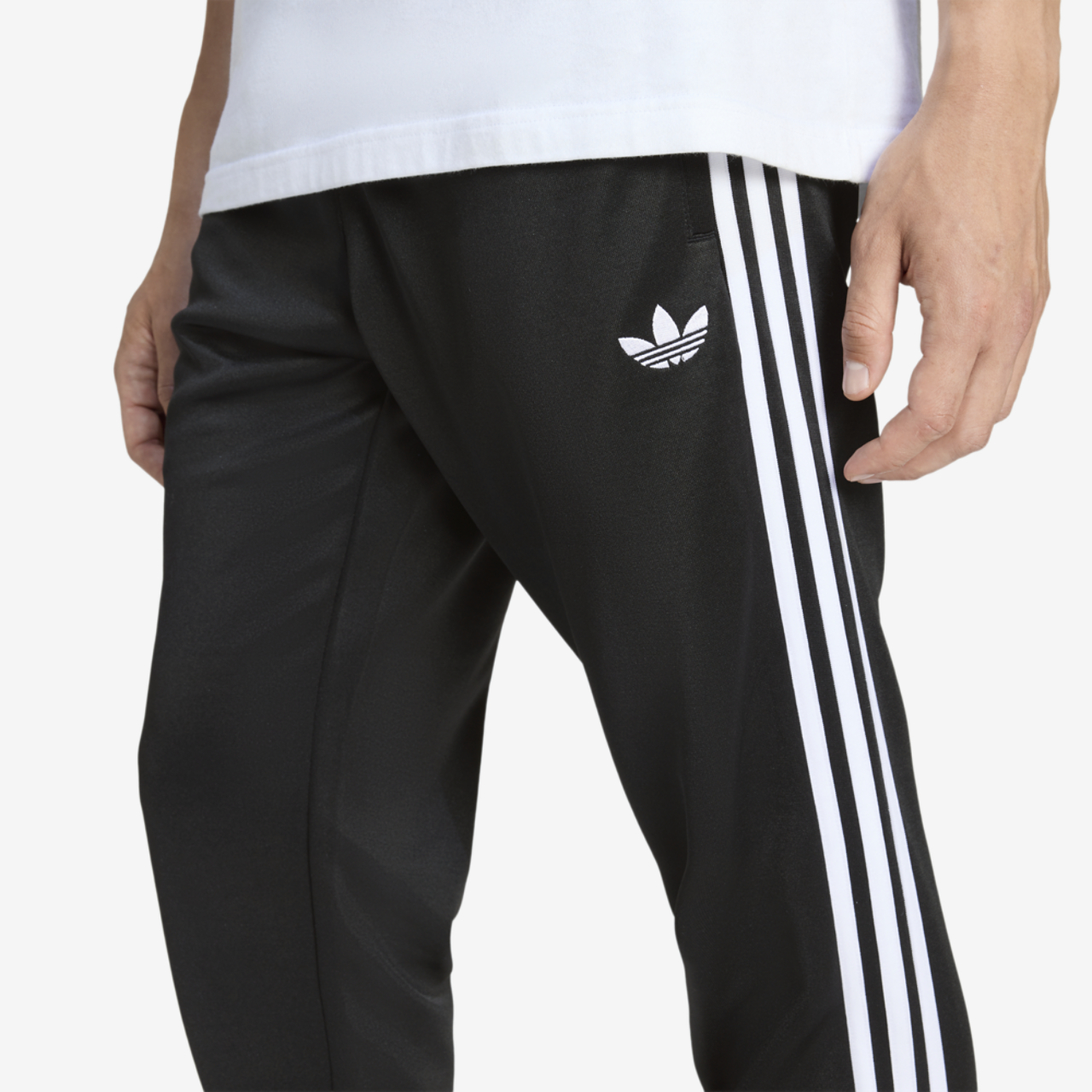 adidas Originals Superstar Track Pants Image 4 of 6. Tap to open photo gallery.
