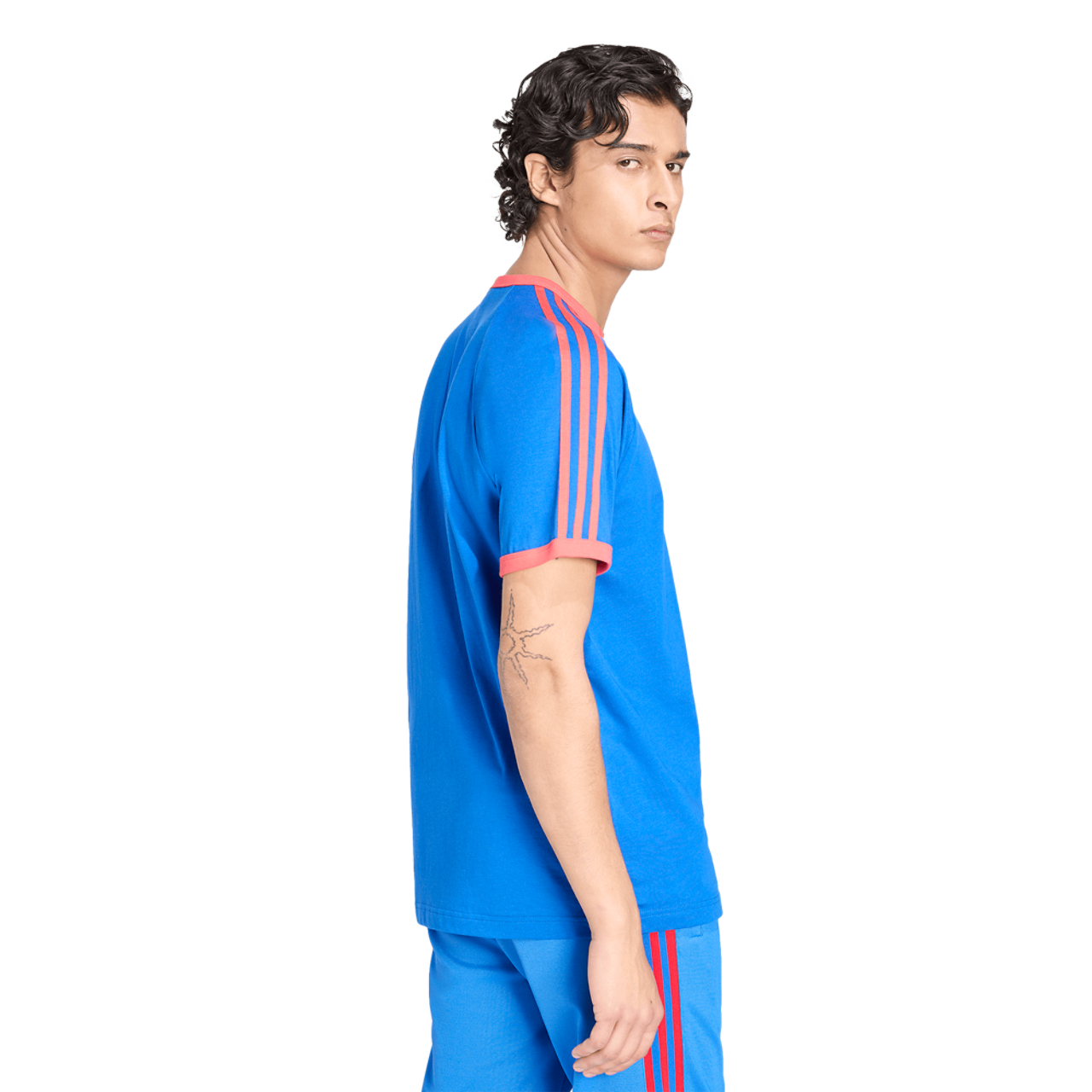 adidas Originals 3-Stripes T-Shirt Image 3 of 7. Tap to open photo gallery.