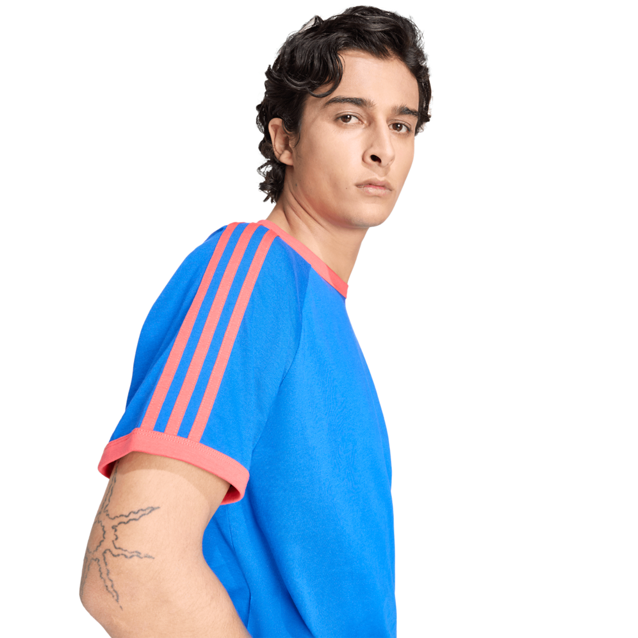adidas Originals 3-Stripes T-Shirt Image 5 of 7. Tap to open photo gallery.