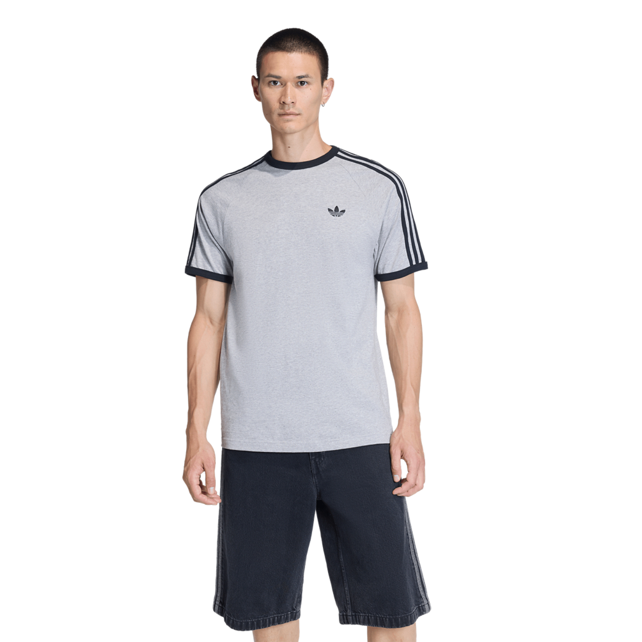 adidas 3-Stripes T-Shirt Image 1 of 6. Tap to open photo gallery.