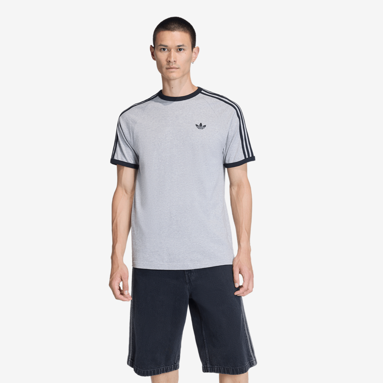 adidas 3-Stripes T-Shirt Image 1 of 6. Tap to open photo gallery.