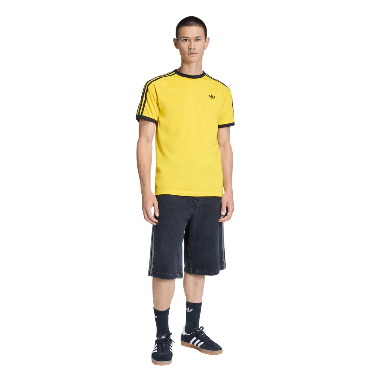 adidas 3-Stripes T-Shirt Image 5 of 6. Tap to open photo gallery.