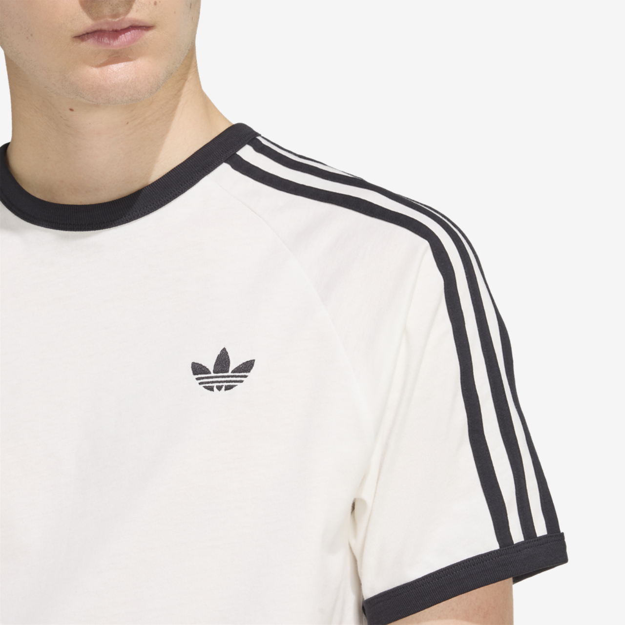 adidas 3-Stripes T-Shirt Image 3 of 5. Tap to open photo gallery.