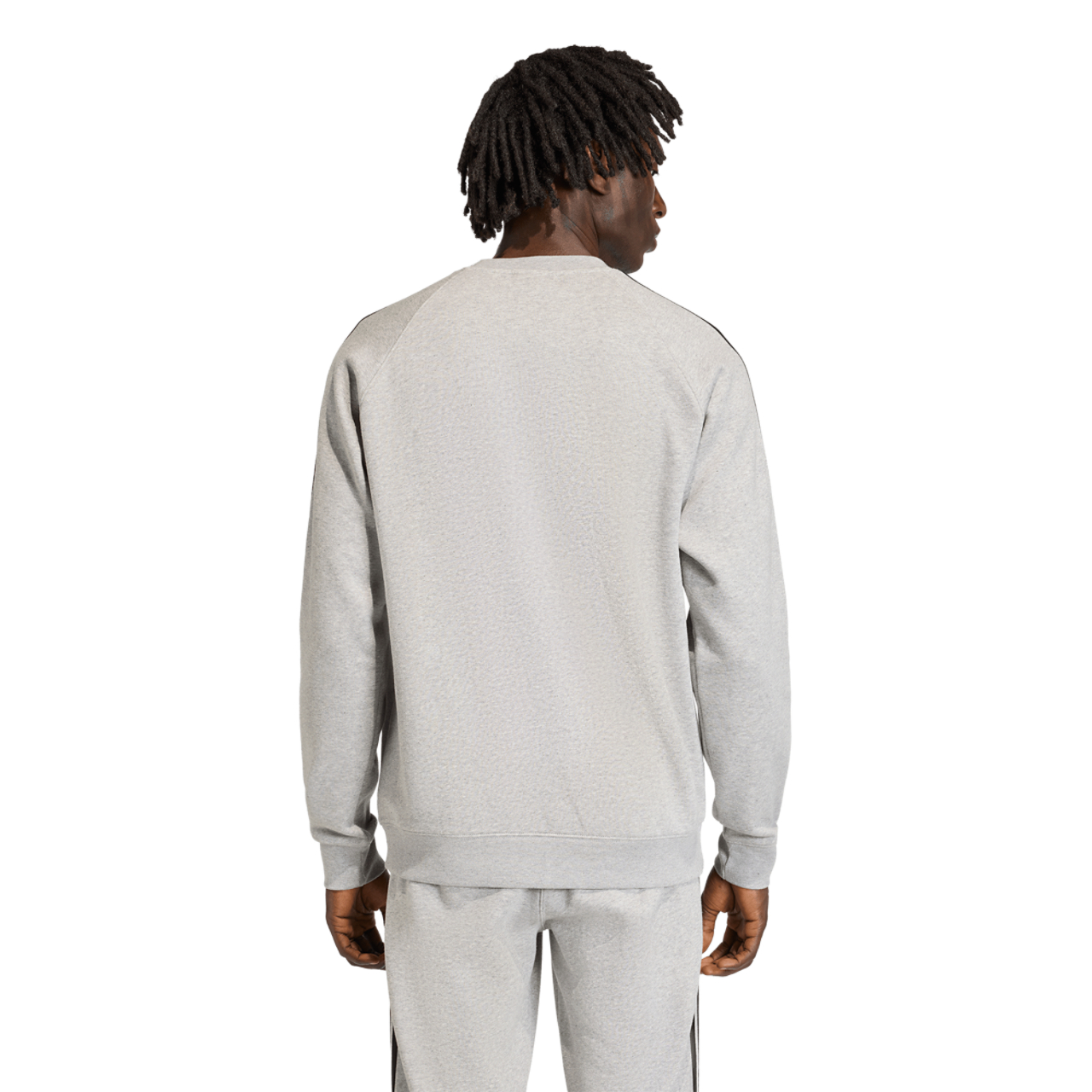 adidas Originals 3-Stripes Crew Image 2 of 6. Tap to open photo gallery.