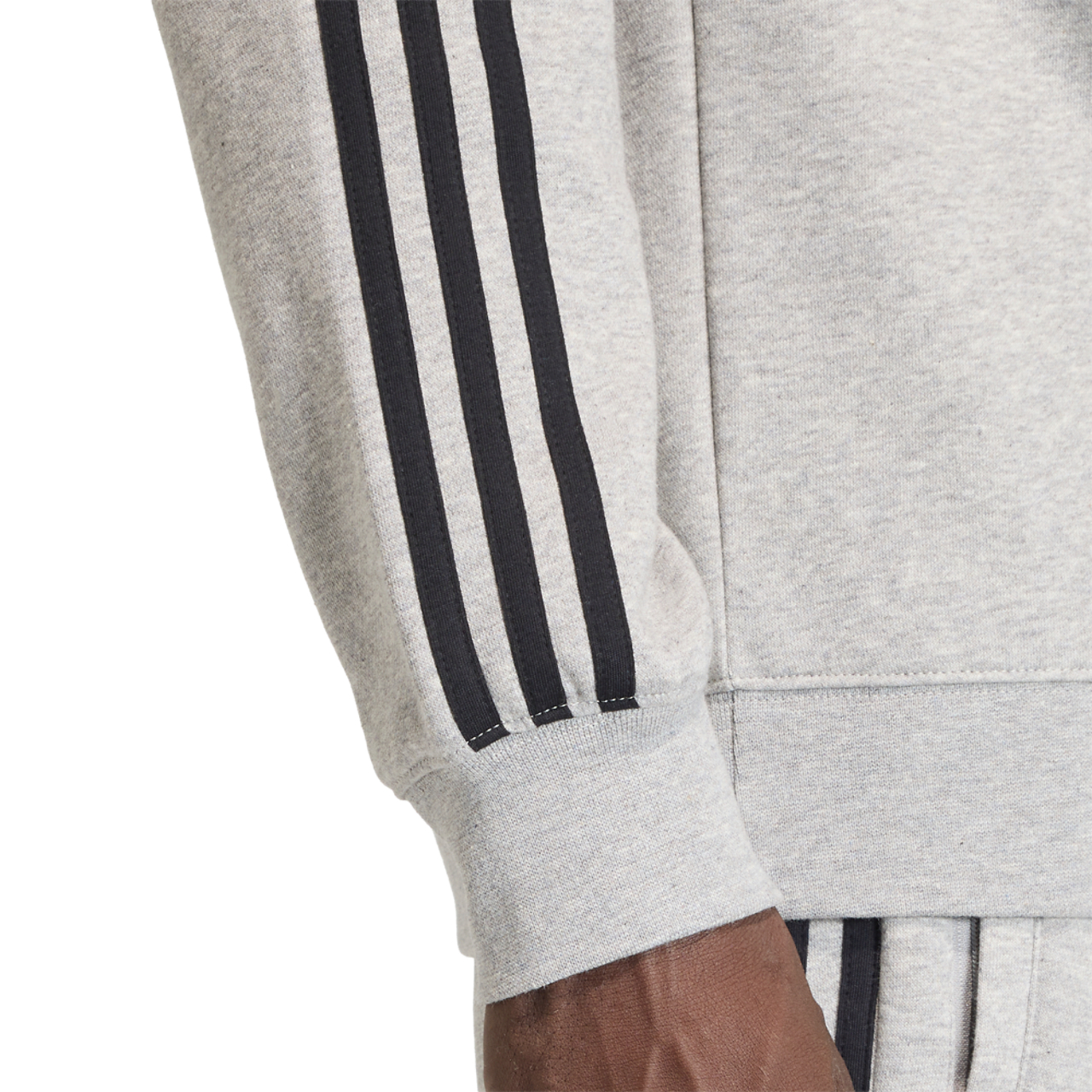 adidas Originals 3-Stripes Crew Image 3 of 6. Tap to open photo gallery.