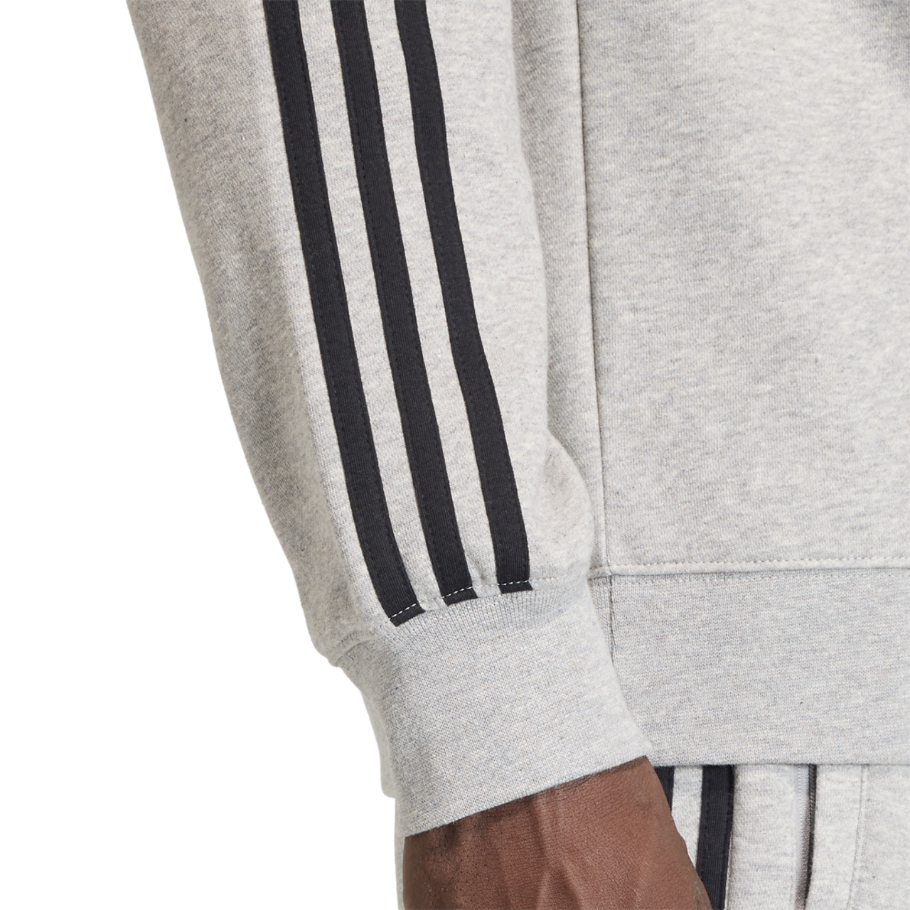 adidas Originals 3-Stripes Crew Image 3 of 6. Tap to open photo gallery.