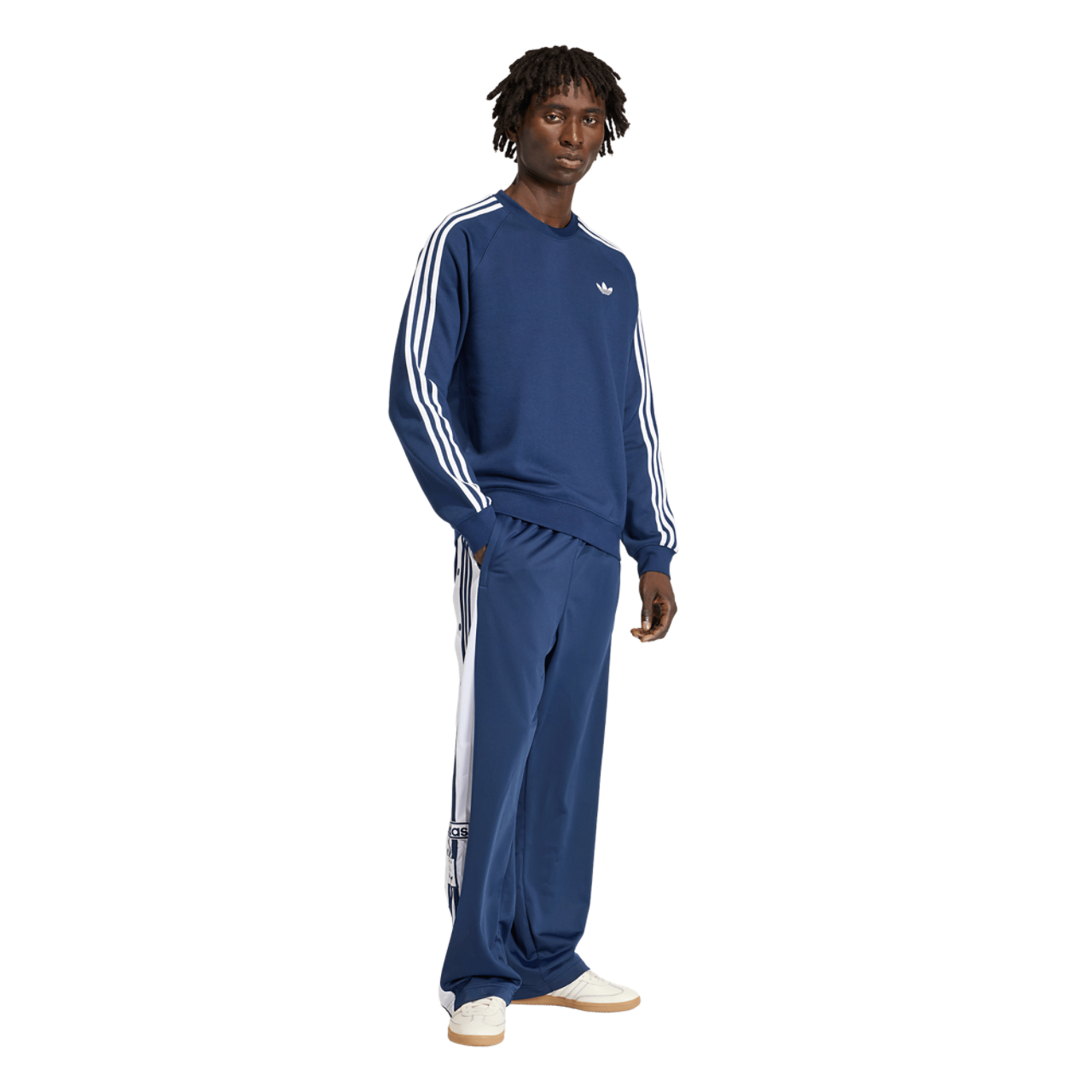 adidas Originals 3-Stripes Crew Image 5 of 6. Tap to open photo gallery.