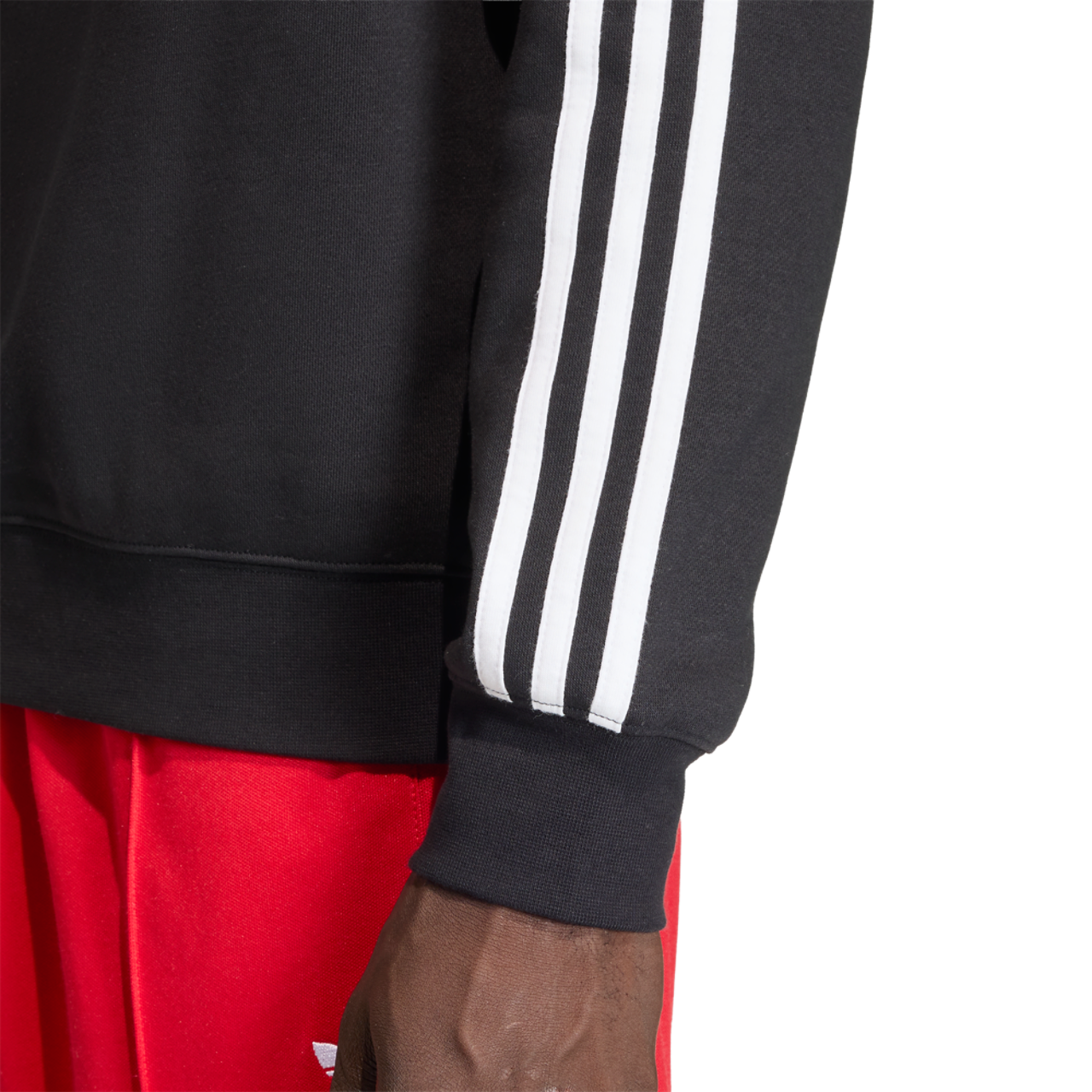 adidas Originals 3-Stripes Crew Image 3 of 6. Tap to open photo gallery.