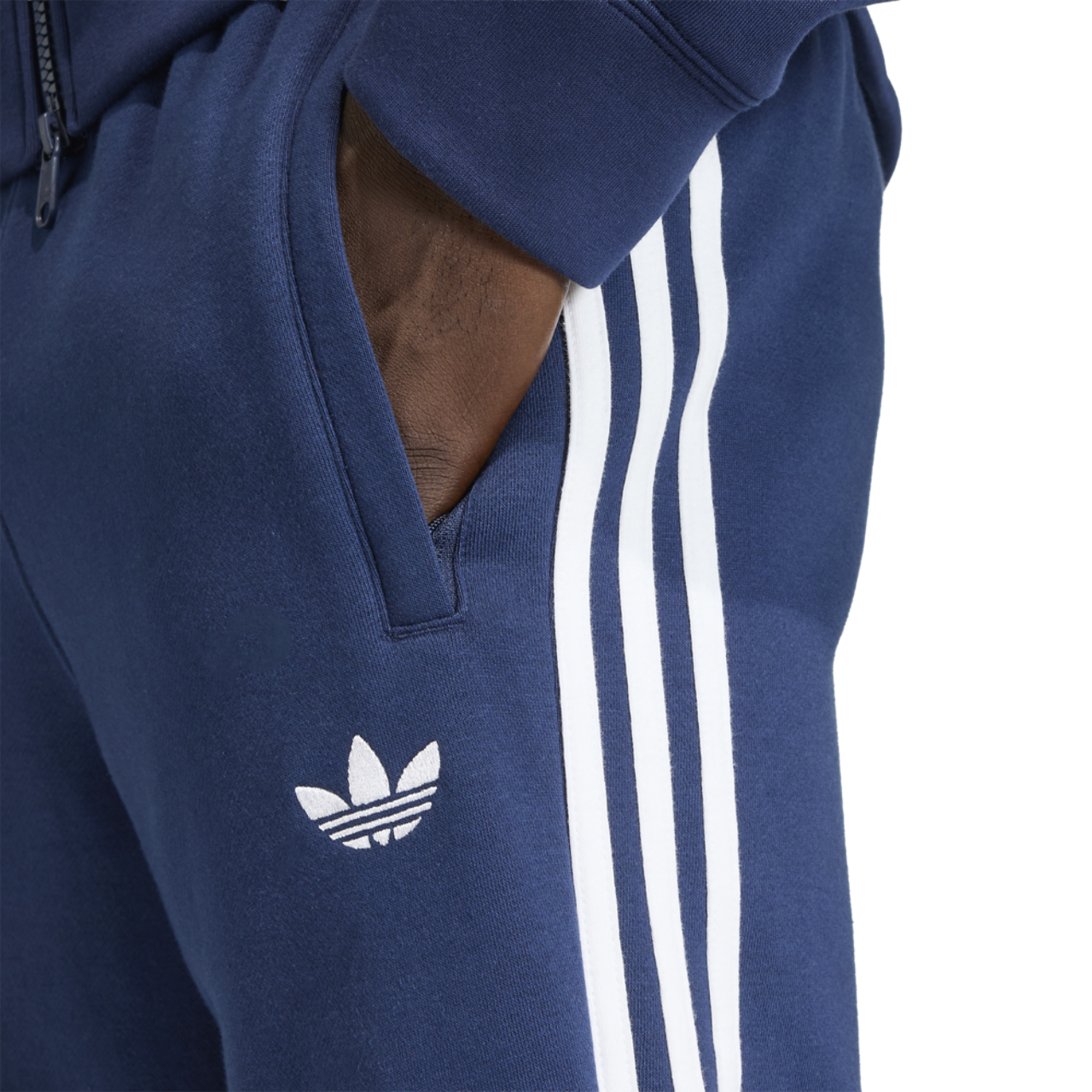 adidas Originals adicolor 3-Stripes Sweat Pants Image 5 of 6. Tap to open photo gallery.