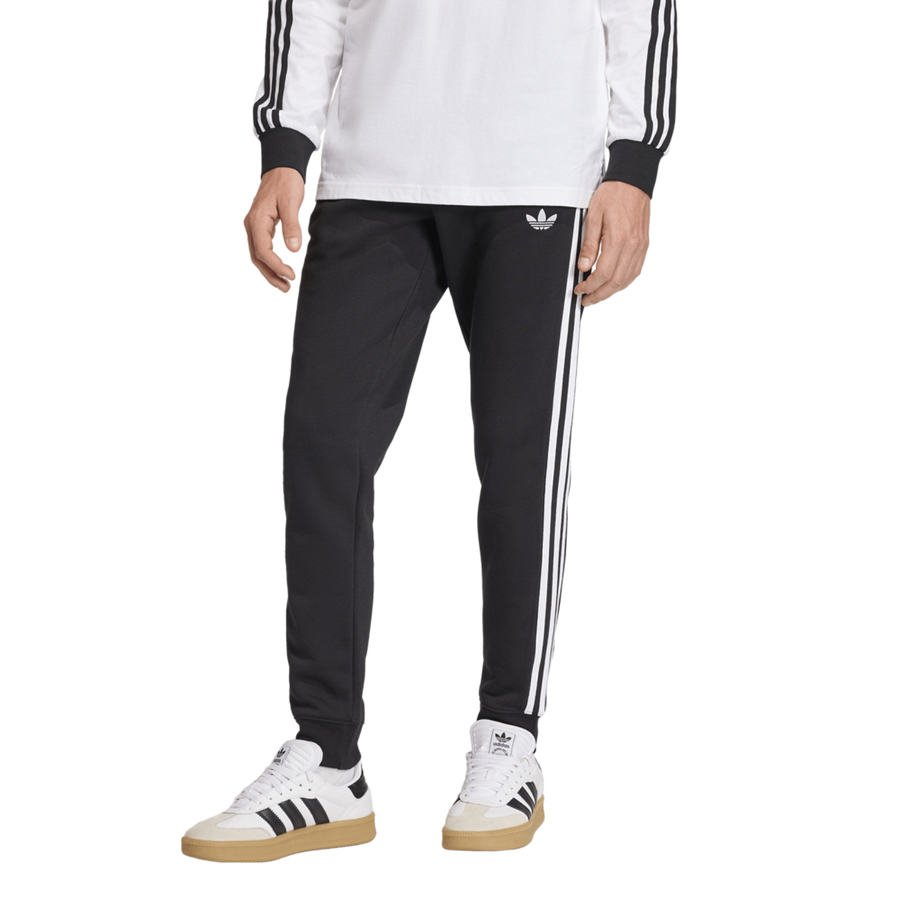 adidas Originals adicolor 3-Stripes Sweat Pants Image 1 of 7. Tap to open photo gallery.