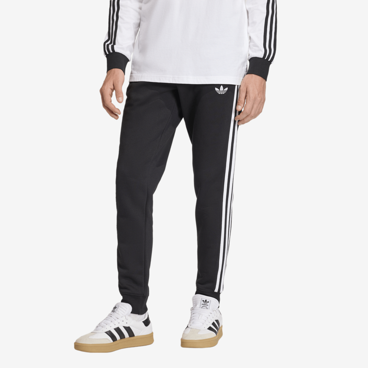 adidas Originals adicolor 3-Stripes Sweat Pants Image 1 of 7. Tap to open photo gallery.