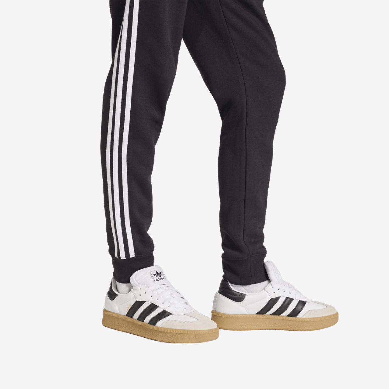 adidas Originals adicolor 3-Stripes Sweat Pants Image 6 of 7. Tap to open photo gallery.