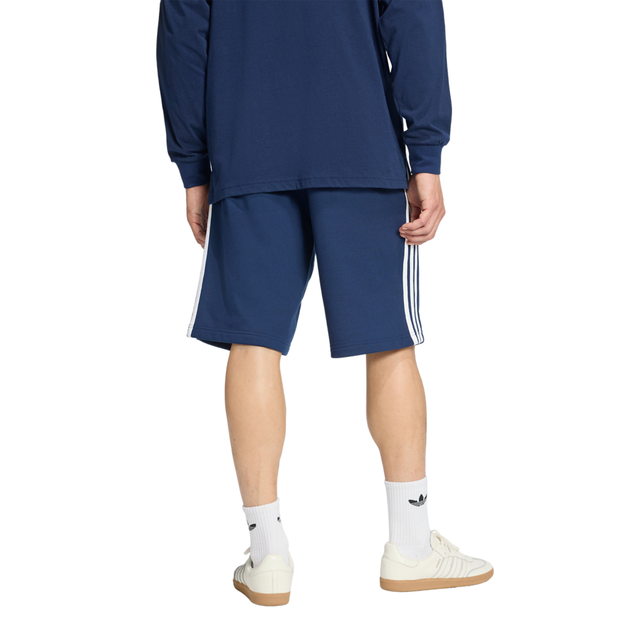 adidas Originals adicolor 3-Stripes Shorts Image 2 of 6. Tap to open photo gallery.