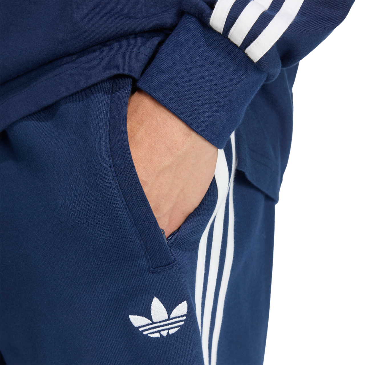 adidas Originals adicolor 3-Stripes Shorts Image 3 of 6. Tap to open photo gallery.