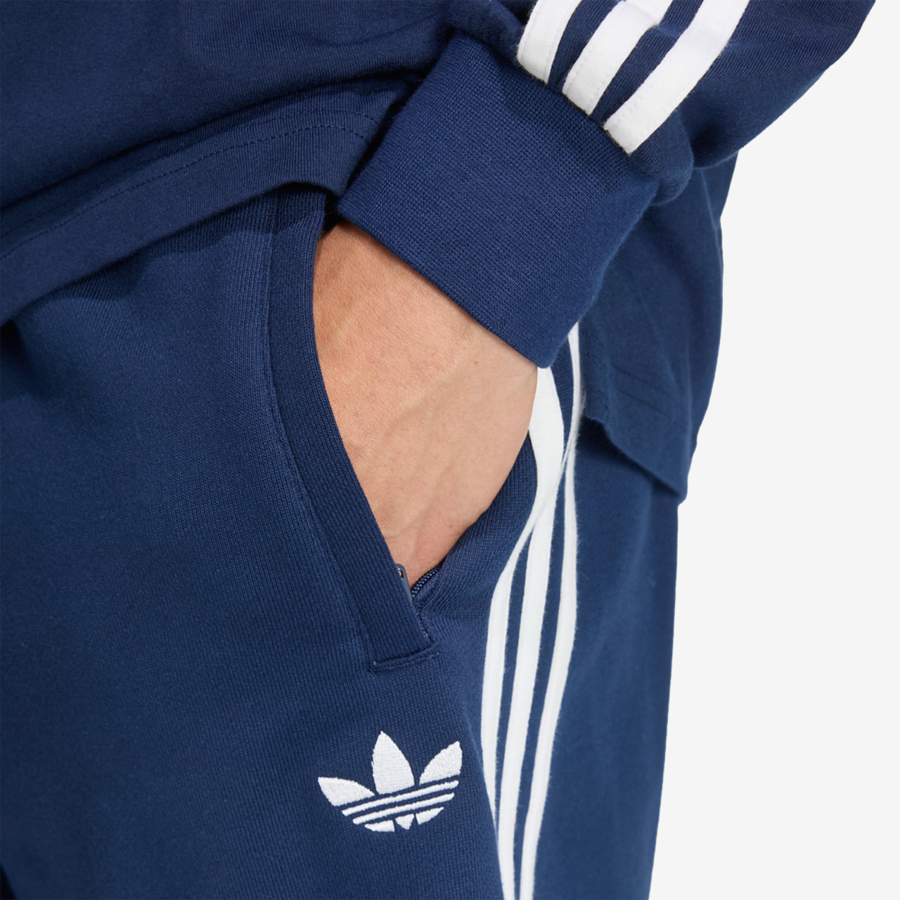 adidas Originals adicolor 3-Stripes Shorts Image 3 of 6. Tap to open photo gallery.