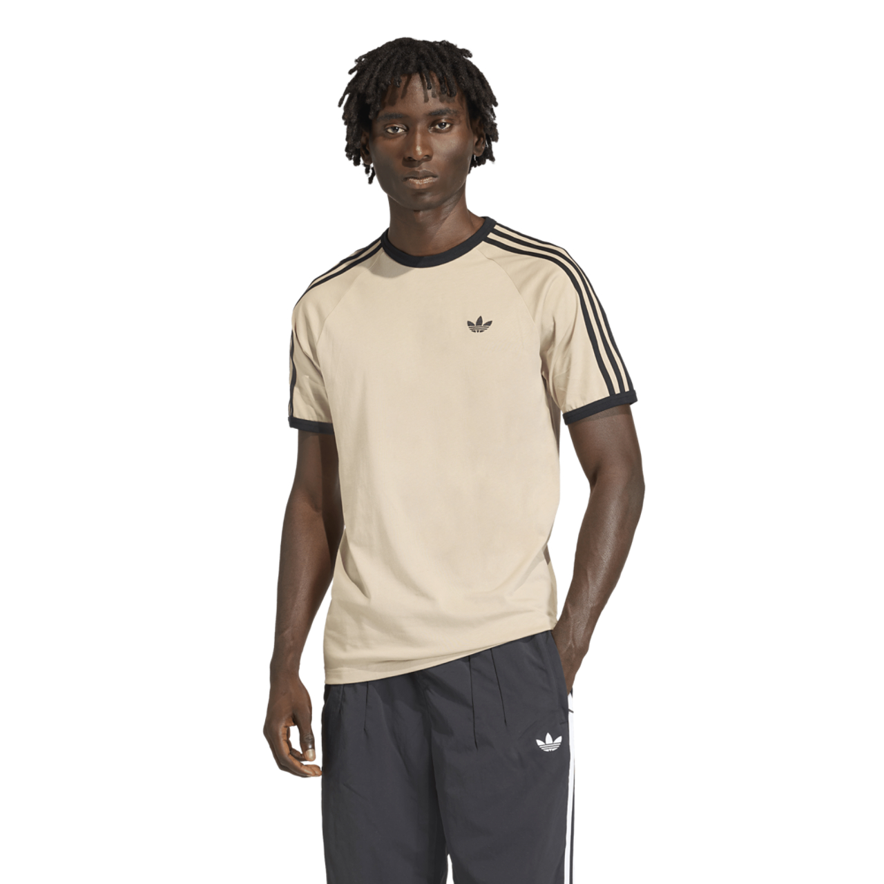 adidas 3-Stripes T-Shirt Image 1 of 4. Tap to open photo gallery.