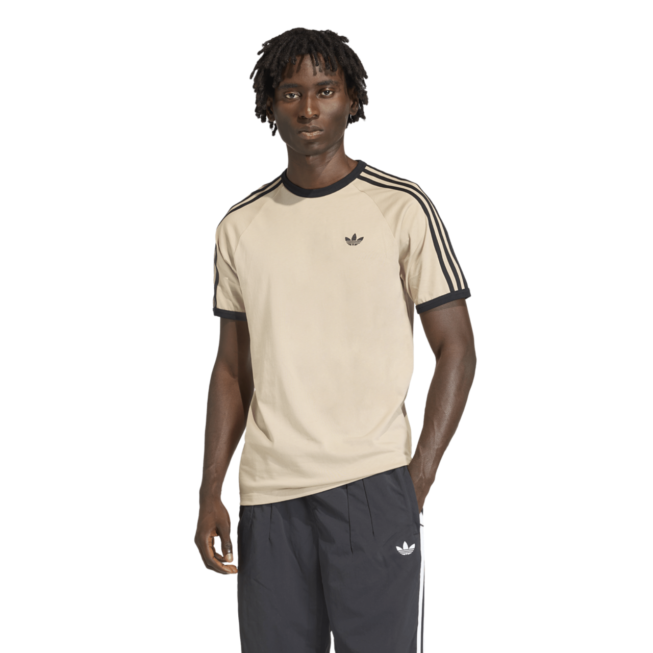adidas 3-Stripes T-Shirt Image 1 of 4. Tap to open photo gallery.
