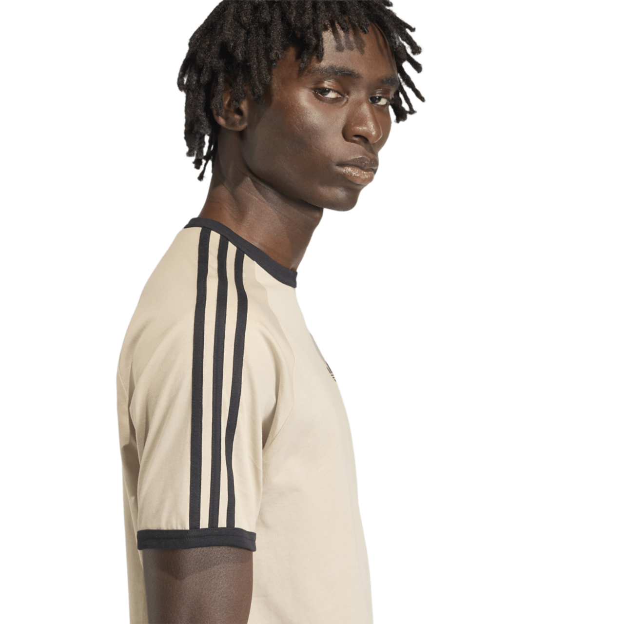 adidas 3-Stripes T-Shirt Image 3 of 4. Tap to open photo gallery.