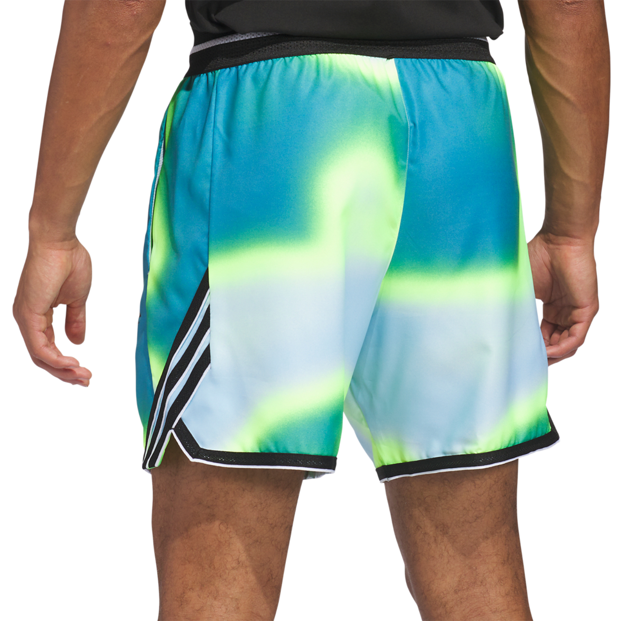 adidas Crazy Lite Allover Print Shorts Image 4 of 6. Tap to open photo gallery.