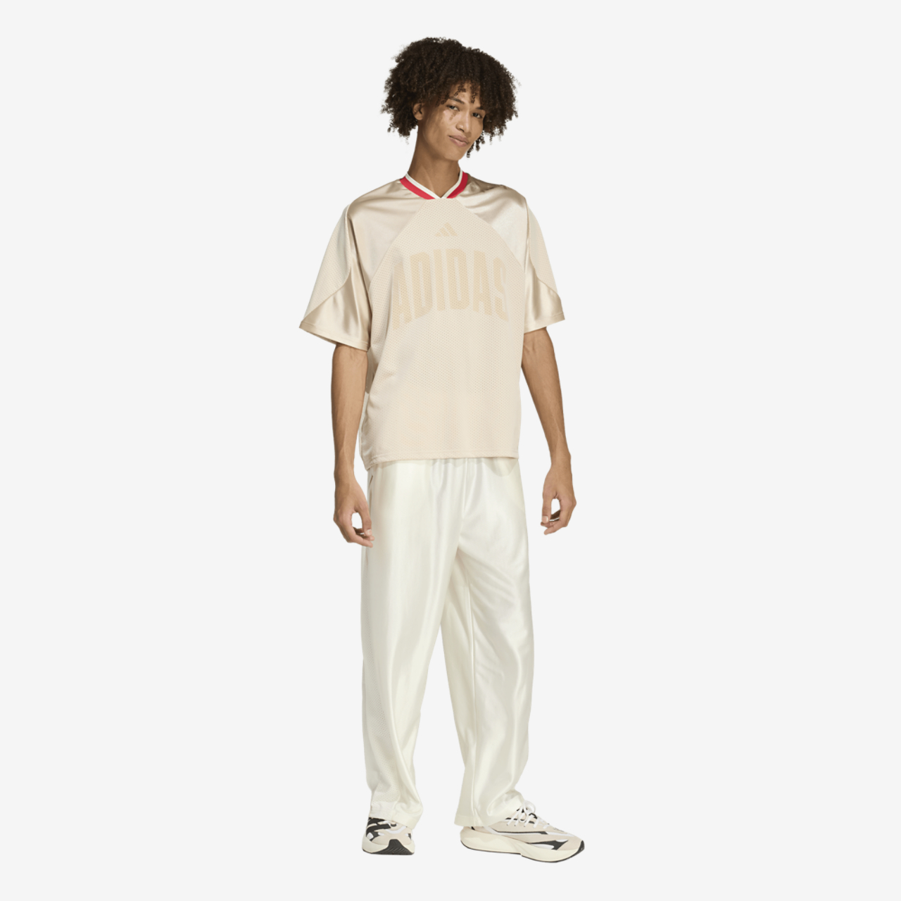 adidas Stadium Graphic Mesh T-Shirt Image 3 of 6. Tap to open photo gallery.