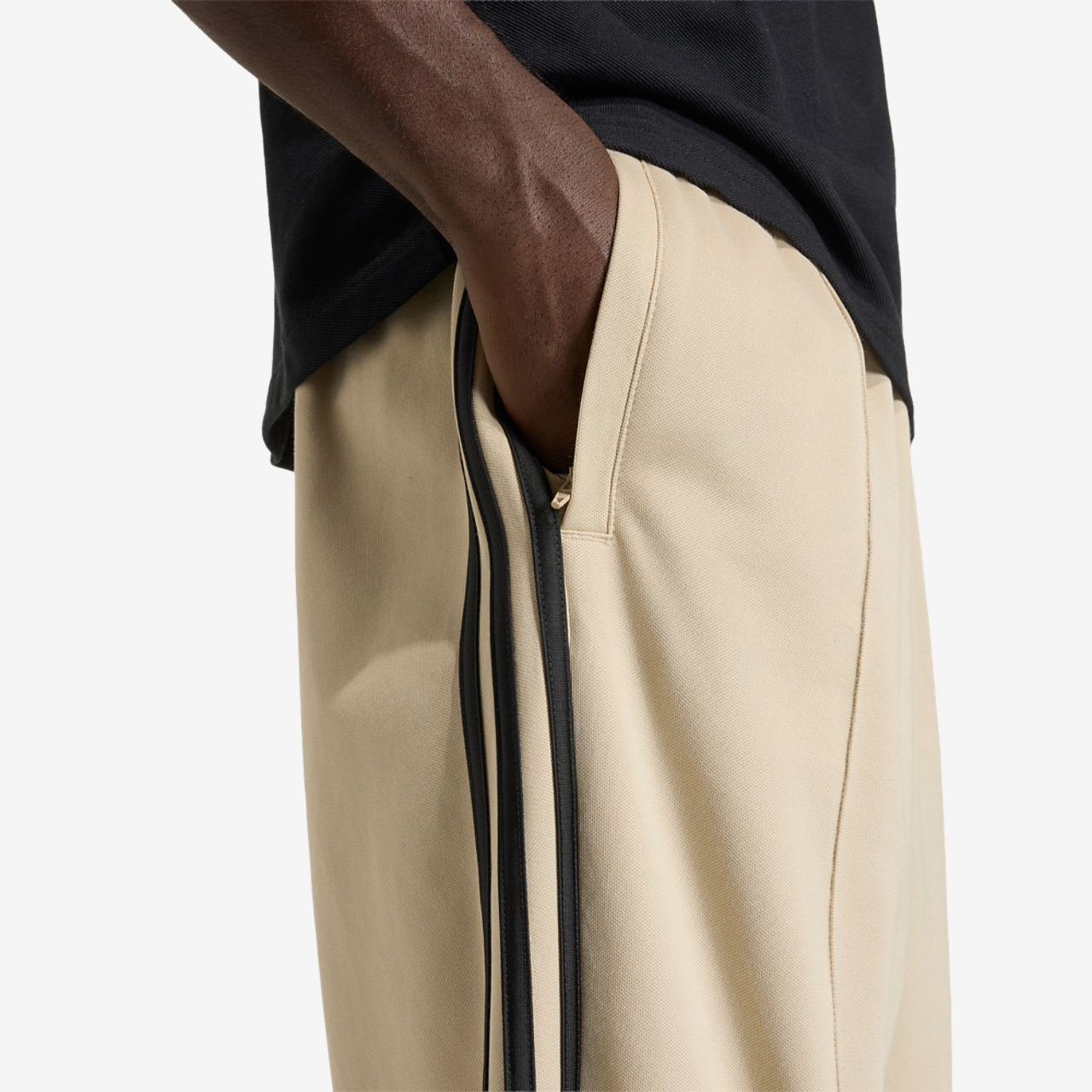 adidas Baggy Track Pants Image 4 of 5. Tap to open photo gallery.