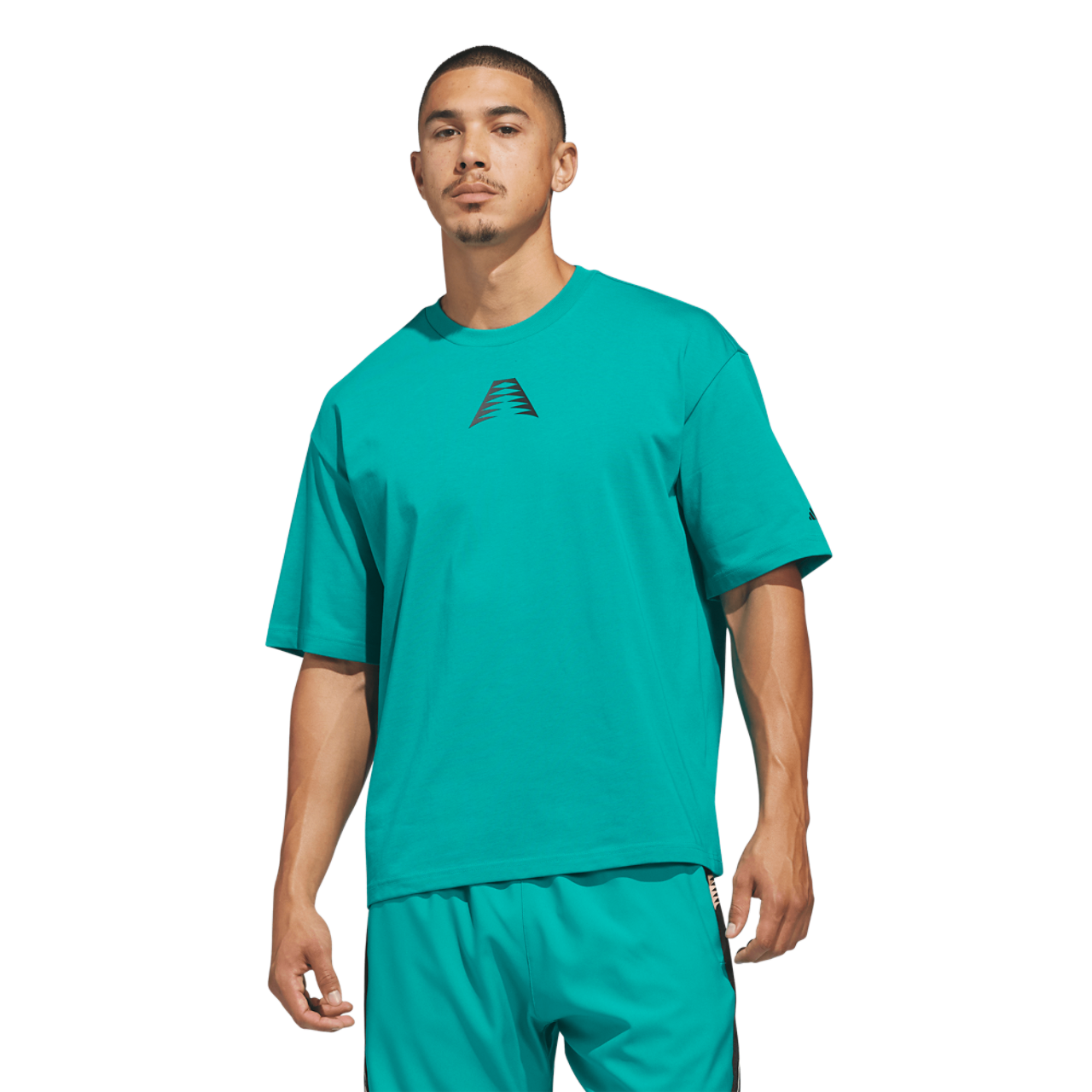 adidas Anthony Edwards Believe That T-Shirt Image 1 of 6. Tap to open photo gallery.