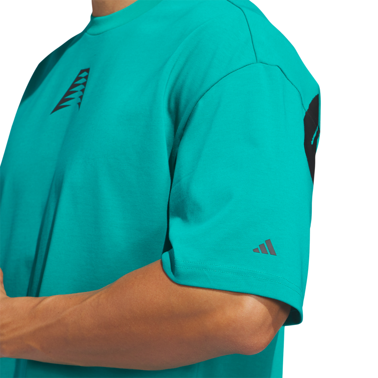 adidas Anthony Edwards Believe That T-Shirt Image 4 of 6. Tap to open photo gallery.