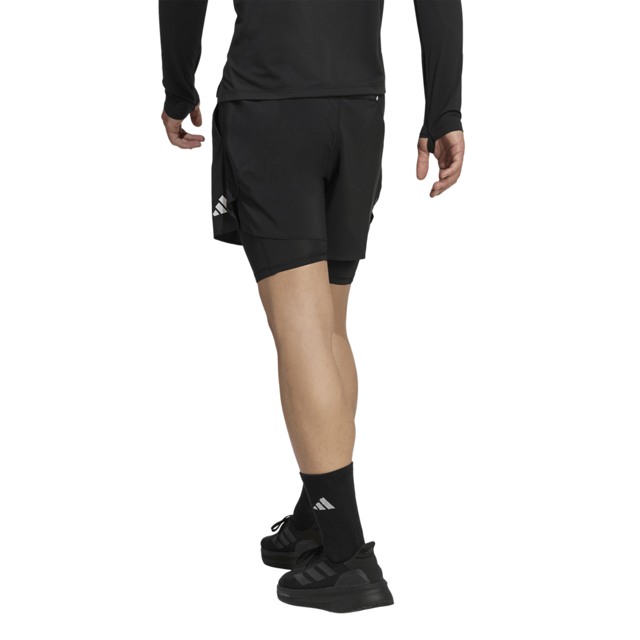 adidas adi365 Formotion Iconic 5 Pocket 2n1 Short Image 2 of 6. Tap to open photo gallery.