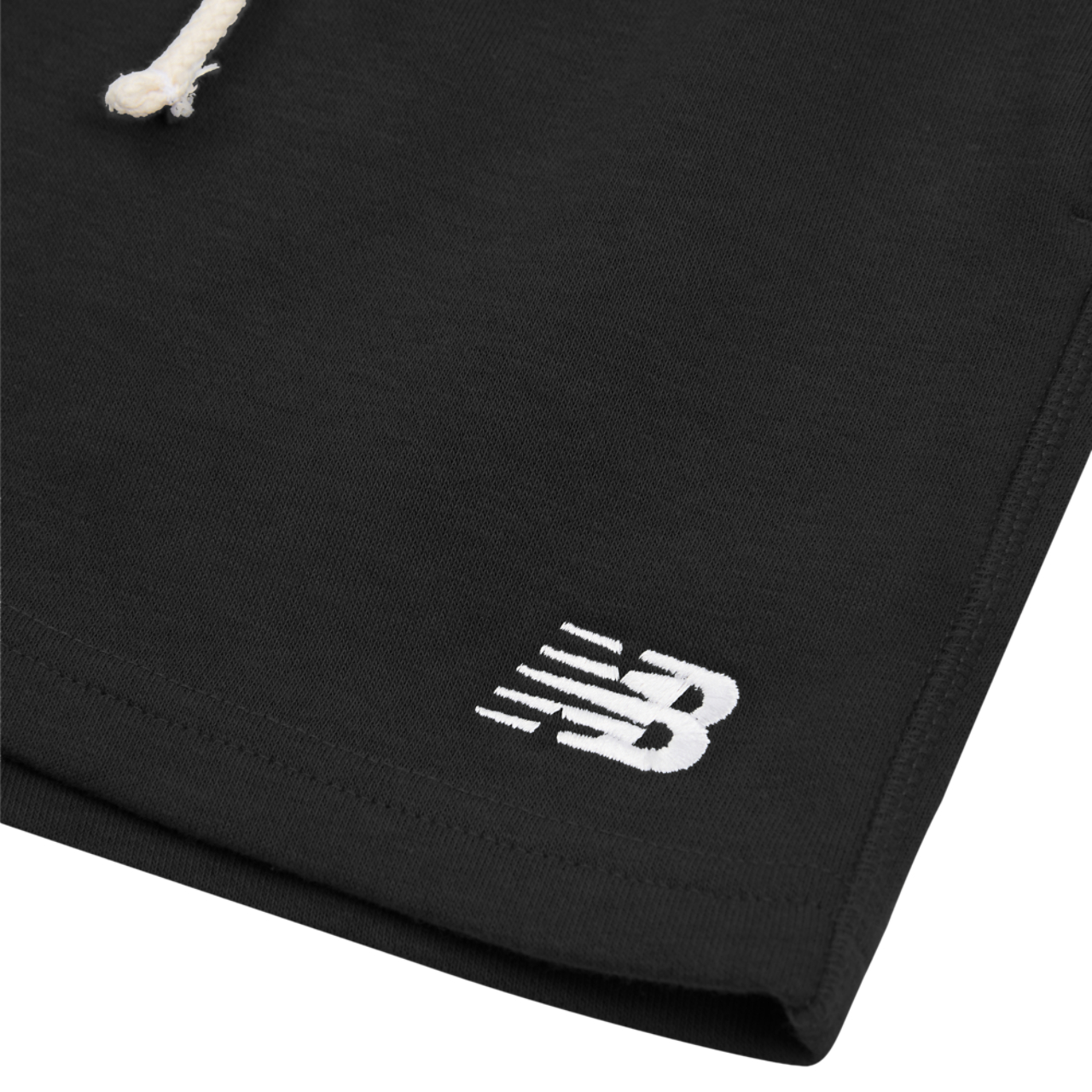 New Balance French Terry Small Logo Shorts Image 7 of 7. Tap to open photo gallery.