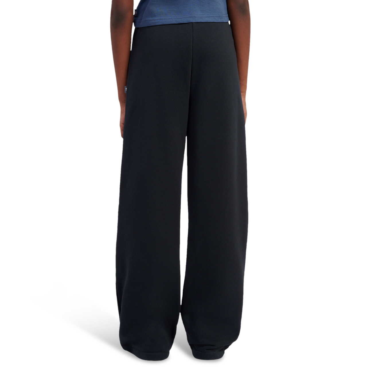 New Balance French Terry Wide Leg Pant Image 2 of 8. Tap to open photo gallery.