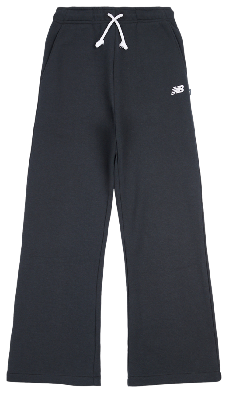 New Balance French Terry Wide Leg Pant Image 6 of 8. Tap to open photo gallery.