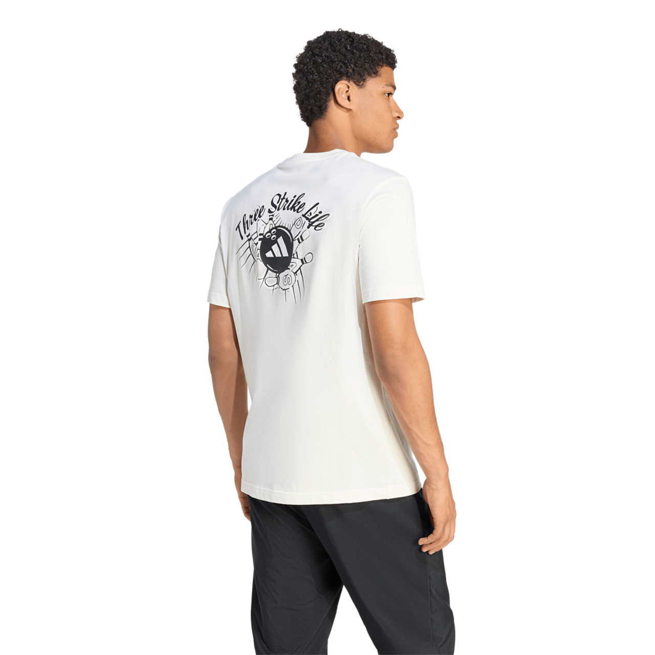 adidas Novelty Bowl Graphic T-Shirt Image 2 of 6. Tap to open photo gallery.