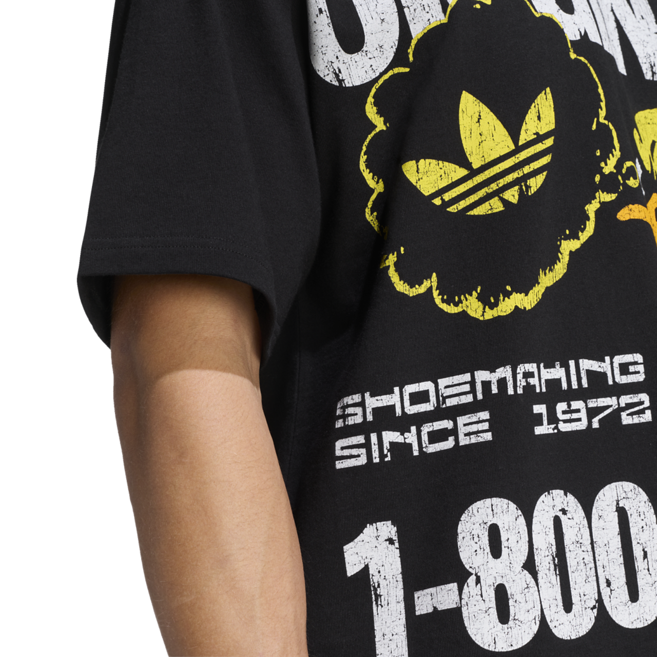 adidas Duck Graphic T-Shirt Image 4 of 5. Tap to open photo gallery.
