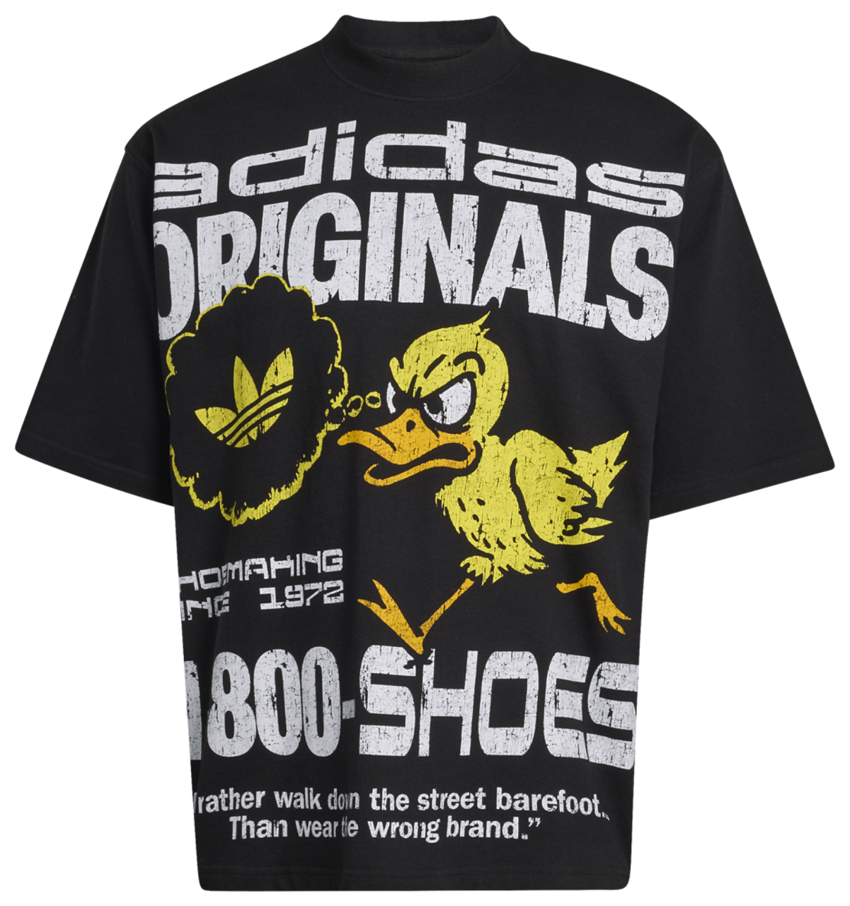 adidas Duck Graphic T-Shirt Image 5 of 5. Tap to open photo gallery.