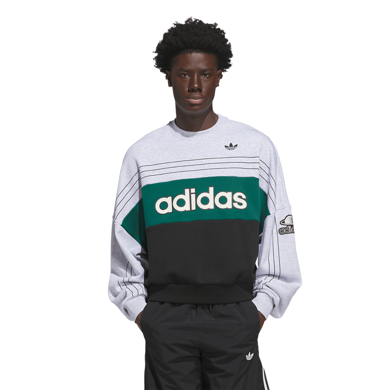 adidas Originals Varsity Crew Sweatshirt - Men's | Foot Locker