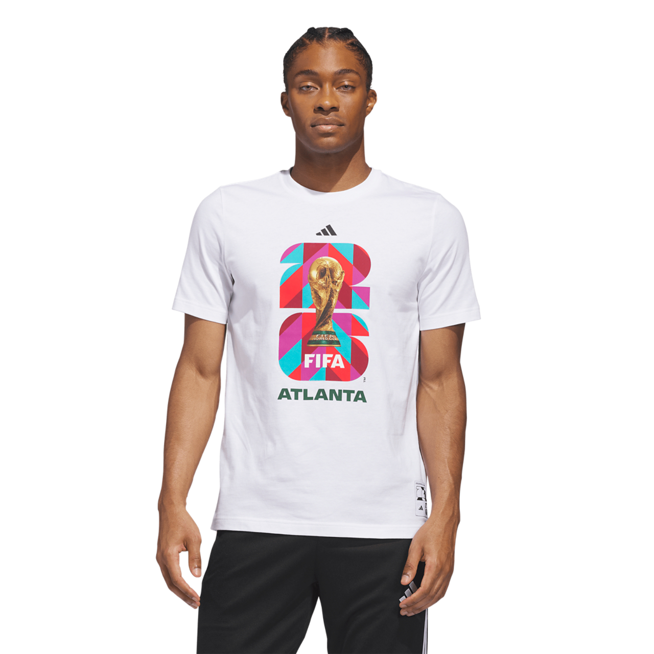 adidas Host City T-Shirt Image 1 of 6. Tap to open photo gallery.