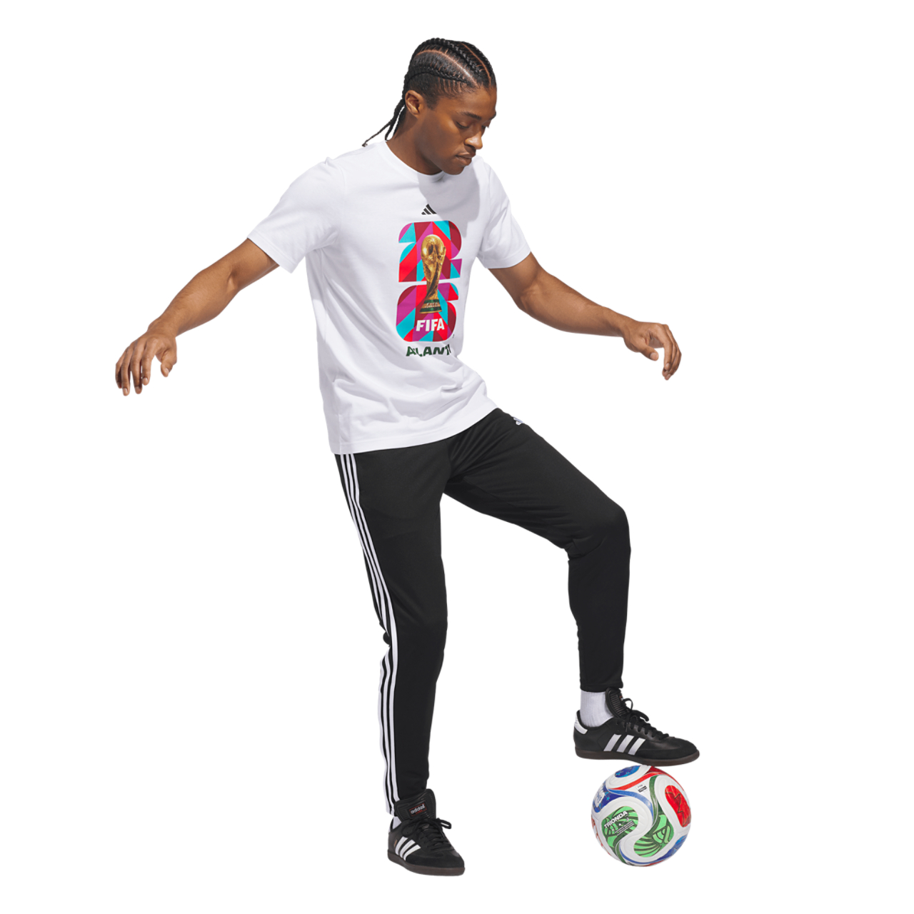 adidas Host City T-Shirt Image 5 of 6. Tap to open photo gallery.