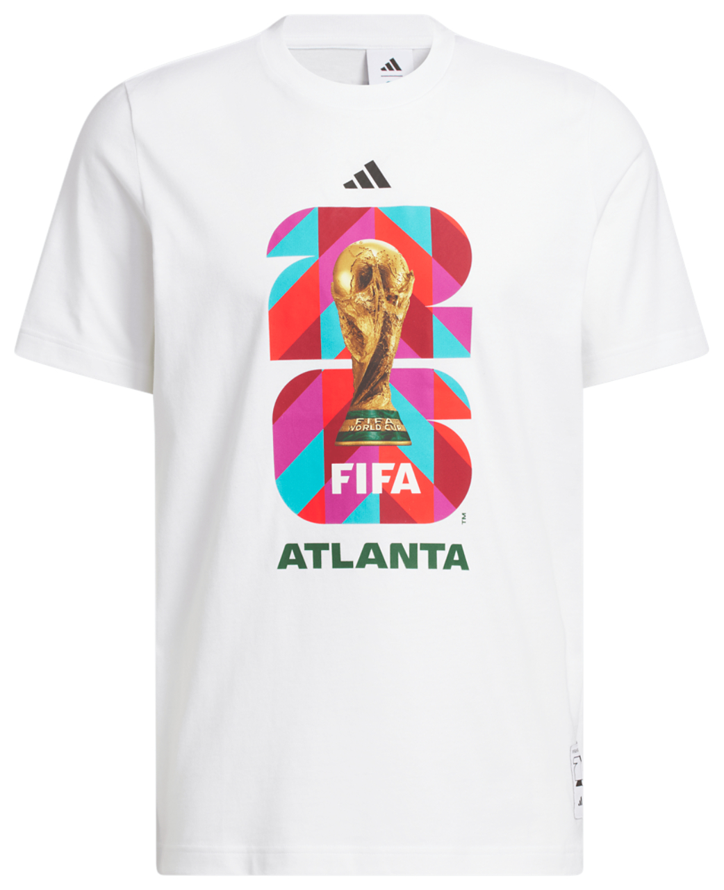 adidas Host City T-Shirt Image 6 of 6. Tap to open photo gallery.