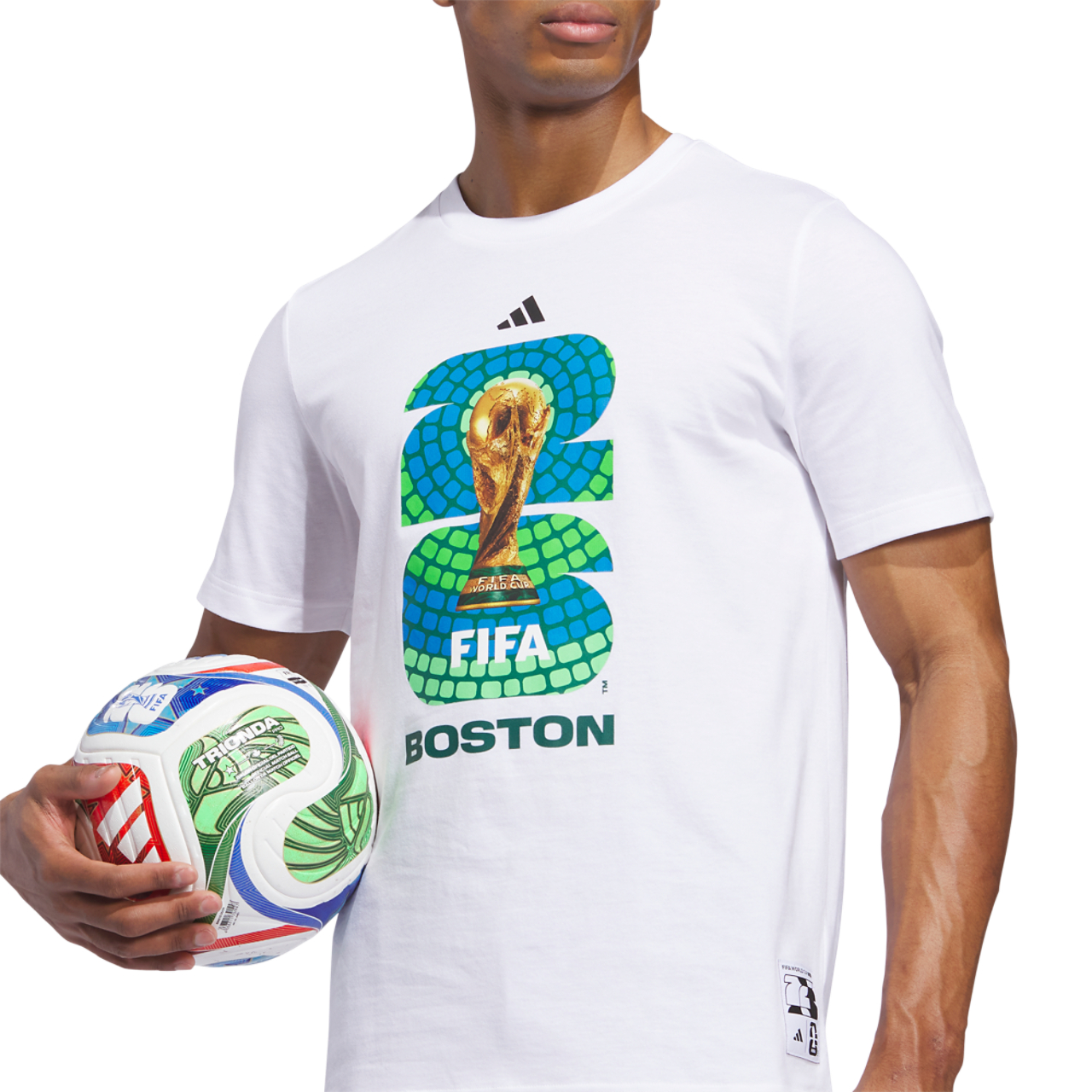 adidas Host City T-Shirt Image 3 of 6. Tap to open photo gallery.