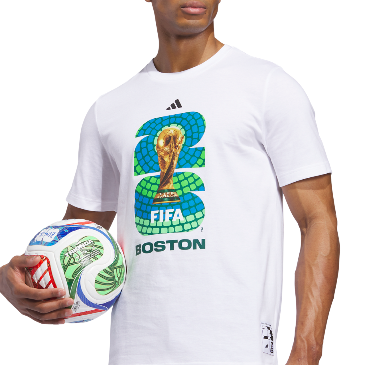 adidas Host City T-Shirt Image 3 of 6. Tap to open photo gallery.